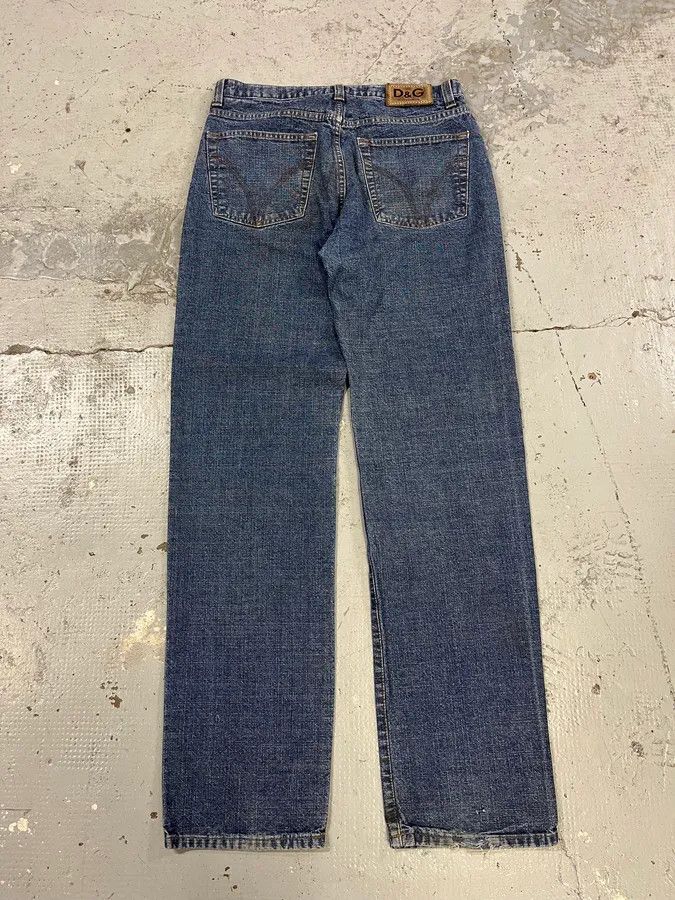 Dolce & Gabbana 2000s Dolce & Gabbana Raw Blue Denim Jeans Size US 31 - 8 Thumbnail