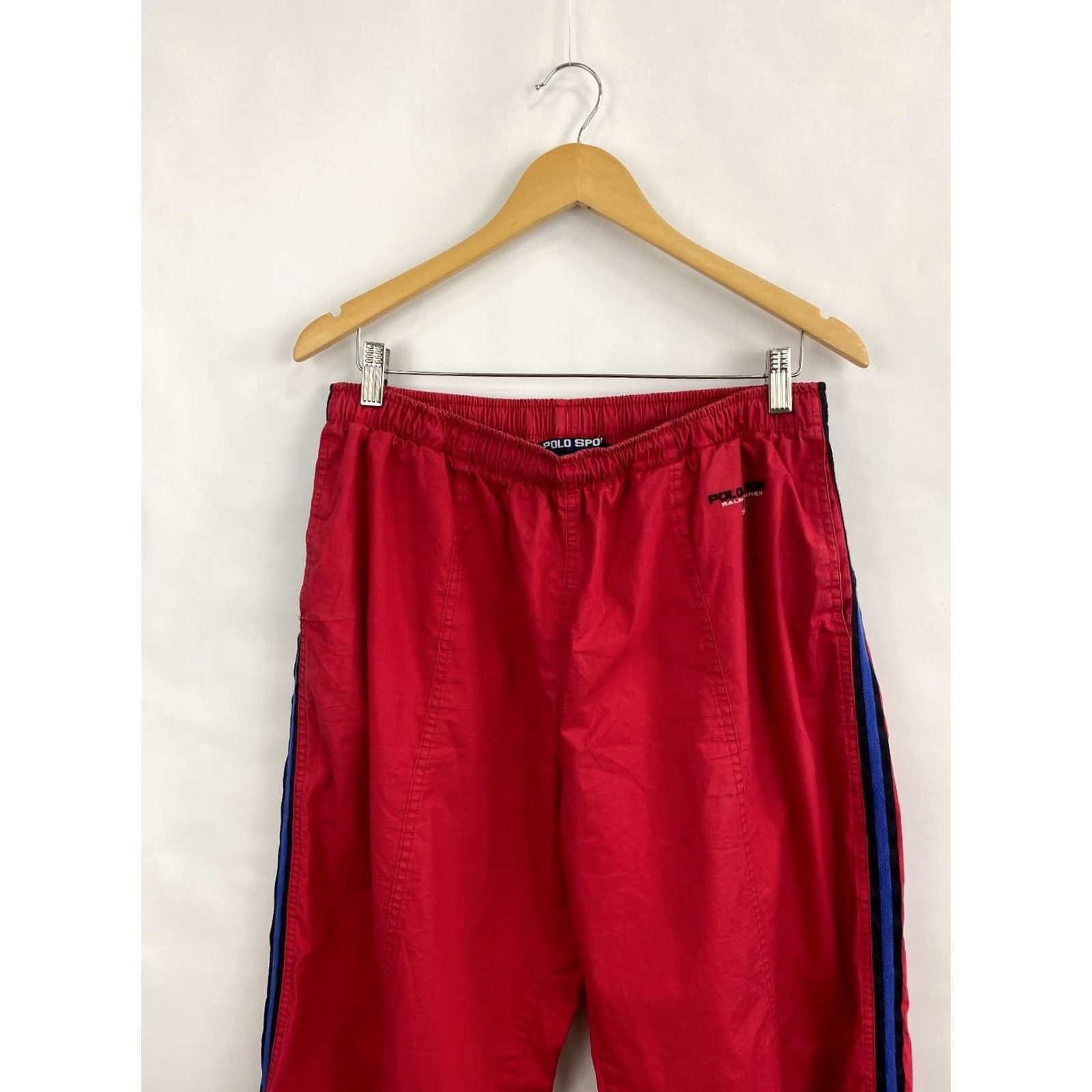 Polo Ralph Lauren VINTAGE Polo Ralph Lauren Pants Men L Red 90s Polo Sport Retro Hype Size US L / EU 52-54 / 3 - 5 Thumbnail