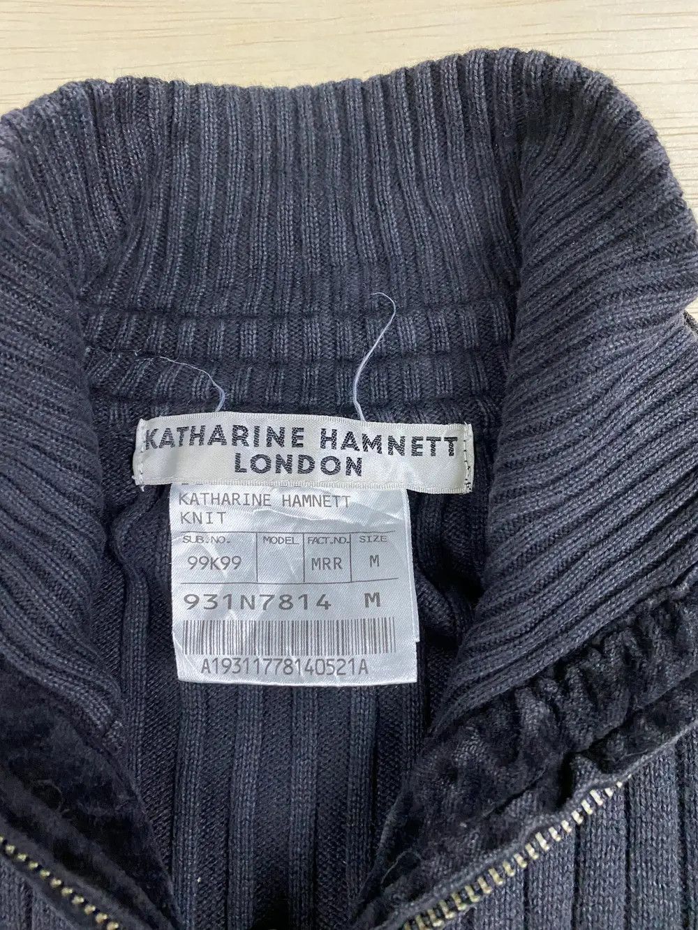 Katharine Hamnett London × Vintage Knitwear Katharine Hamnett London LGB Style Size M / US 6-8 / IT 42-44 - 6 Thumbnail