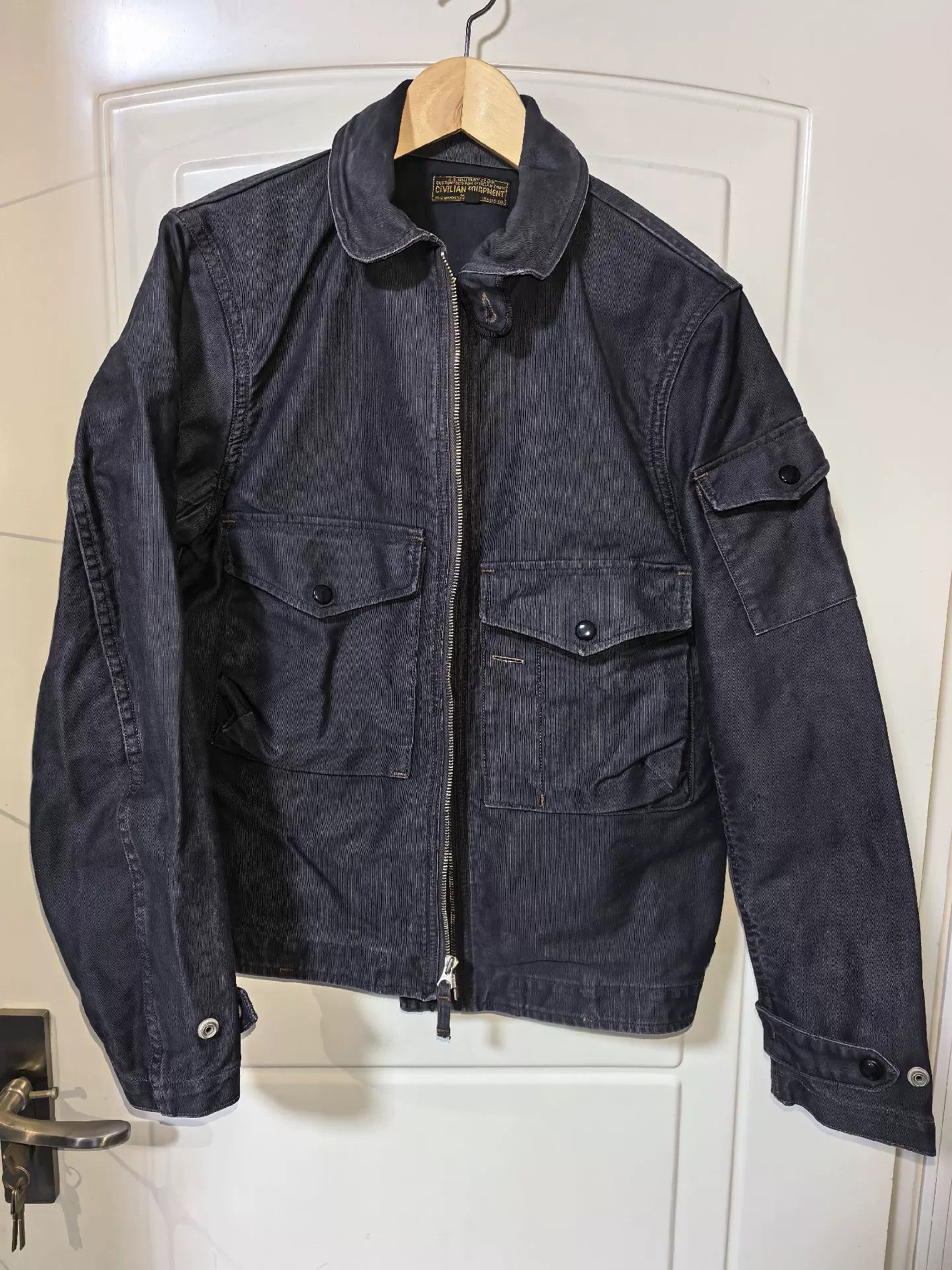 Freewheelers Freewheelers Aviators' Jacket S-8 Black Cat Size US M / EU 48-50 / 2 - 1 Thumbnail