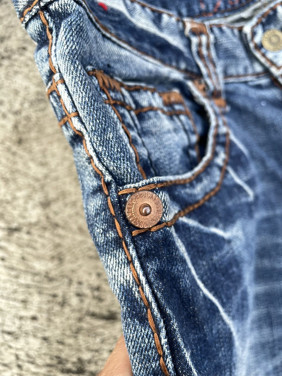 Japanese Brand Jambange faded jeans Size 26" / US 2 / IT 38 - 4 Thumbnail