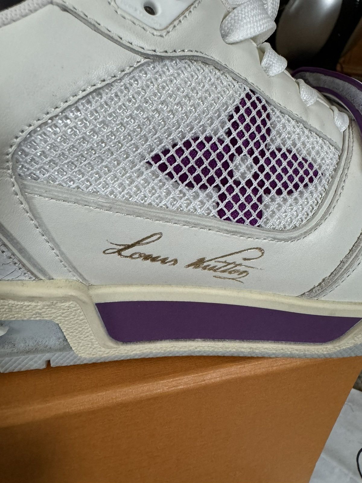 Louis Vuitton LV Trainer leather low trainers Size US 9 / EU 42 - 11 Thumbnail