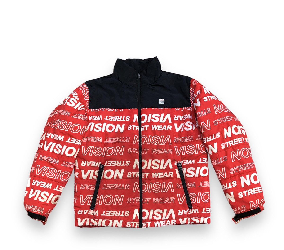 Vision Streetwear Vision Street Wear Spellout Puffer Light Jacket Size US L / EU 52-54 / 3 - 1 Thumbnail