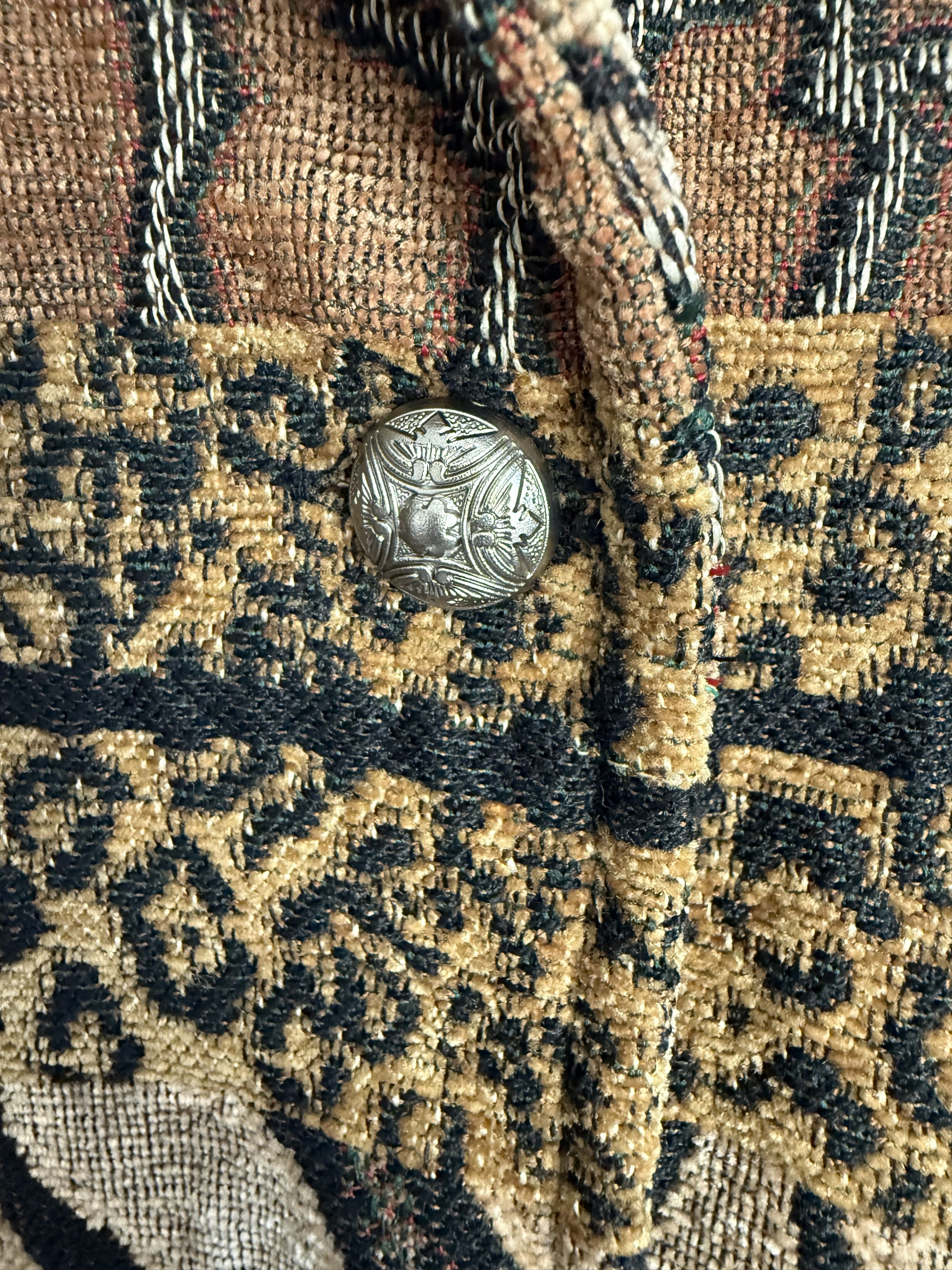 Other Vintage 90s Animal Print Tapestry Jacket Women’s XL rare Size XL / US 12-14 / IT 48-50 - 3 Thumbnail