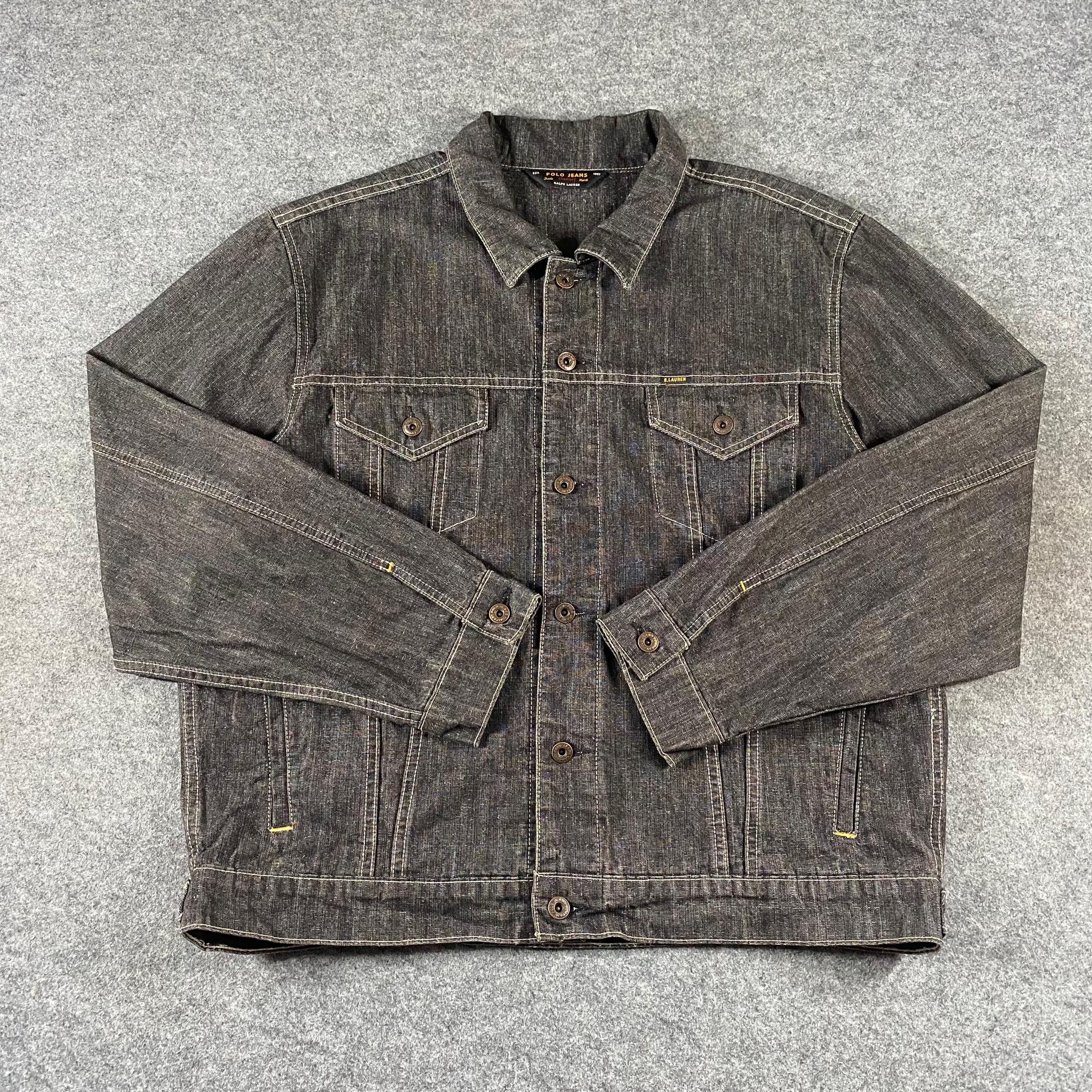 Polo Ralph Lauren Vintage 90s Polo Ralph Lauren Denim Jacket Size US L / EU 52-54 / 3 - 3 Thumbnail