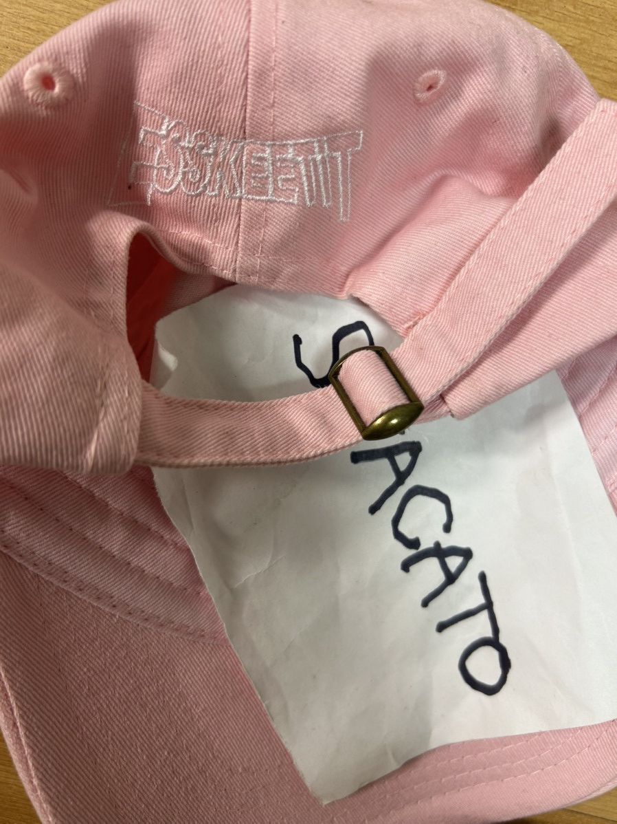 Rap Tees × Vintage Lil Pump Esskeetit Hat Pink Size ONE SIZE - 2 Thumbnail