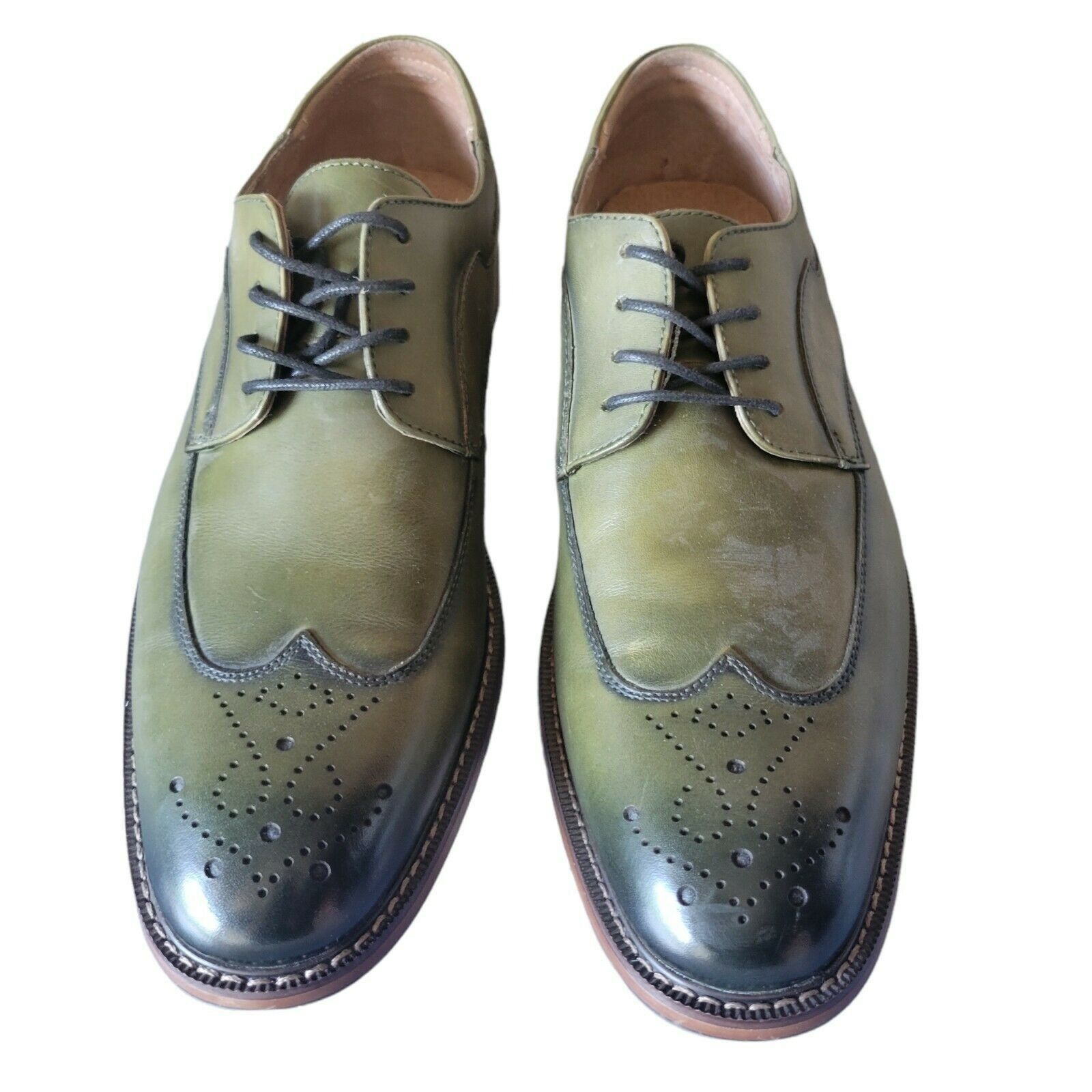 Stacy Adams Men's Stacy Adams Wing Tip Oxford Shoes. Size 10 Size US 10 / EU 43 - 3 Thumbnail