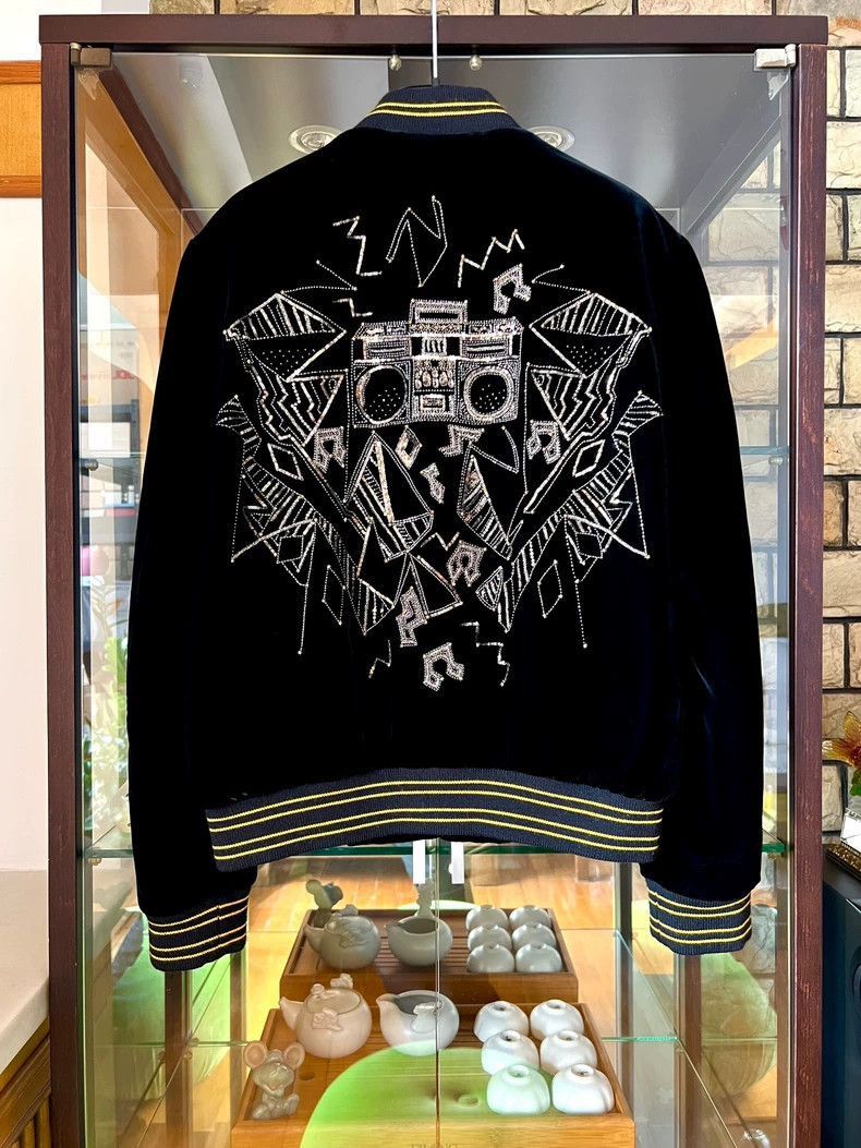 Saint Laurent Paris Saint Laurent Paris Radio silk jacket-2506 Size US S / EU 44-46 / 1 - 1 Thumbnail