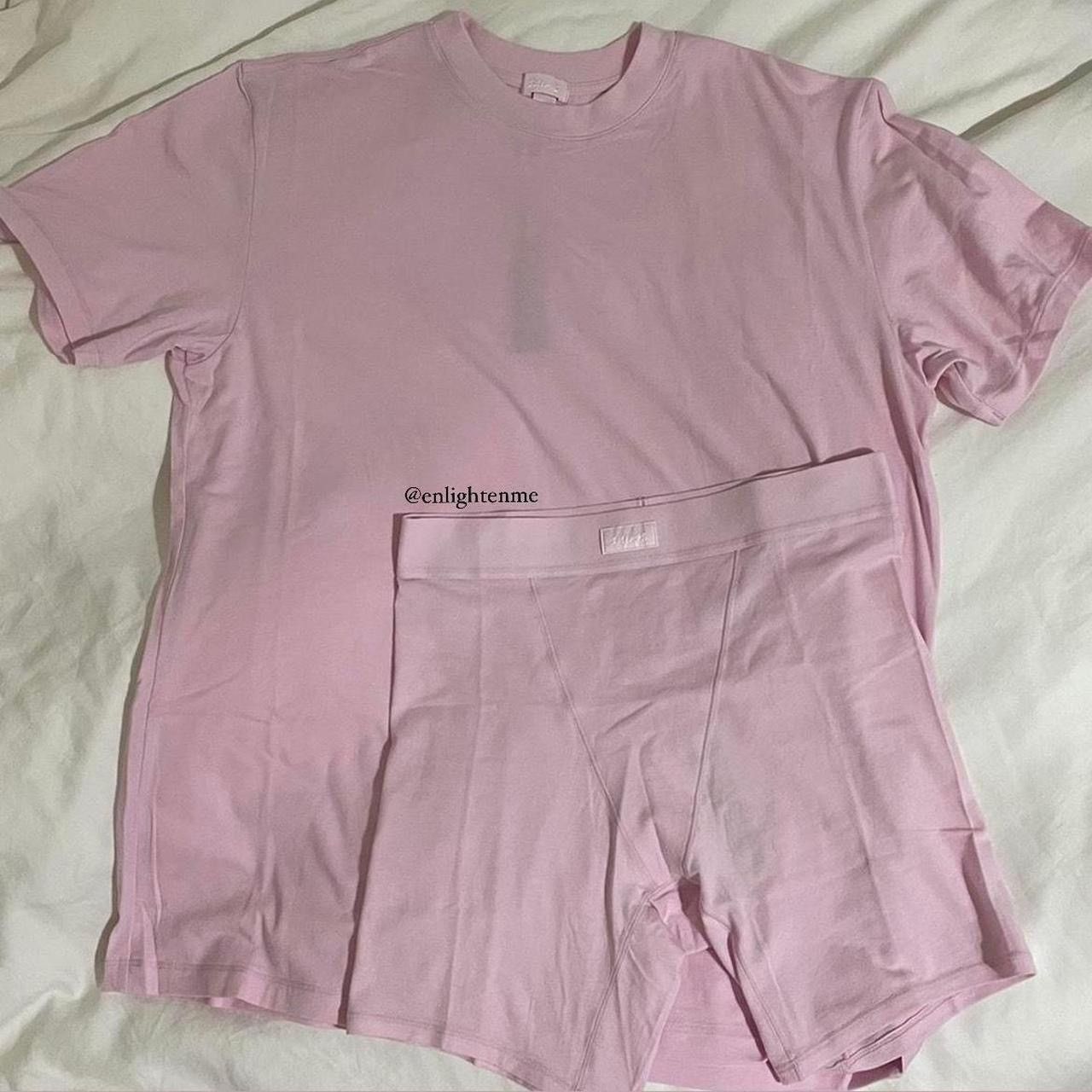 SKIMS Skims Boyfriend Set in Cherry Blossom Size XS / US 0-2 / IT 36-38 - 1 Thumbnail