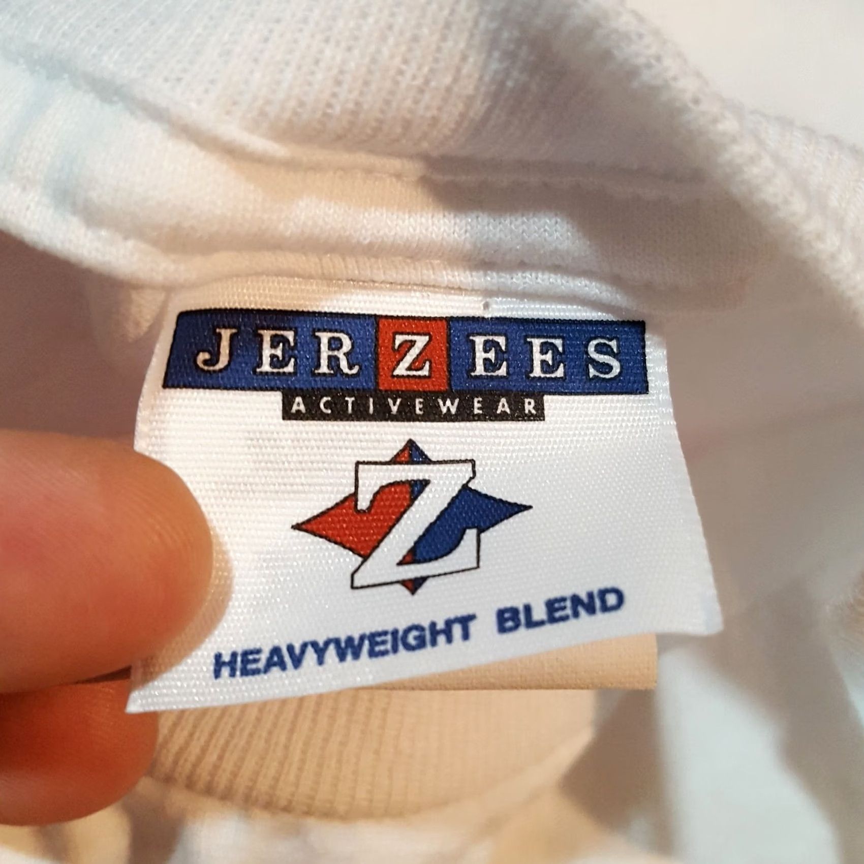 Jerzees VINTAGE Jerzees Turkey Shoot Hunting T-Shirt Men XL White 90s Y2K Outdoor Graphic Print Shirt Size US XL / EU 56 / 4 - 6 Thumbnail