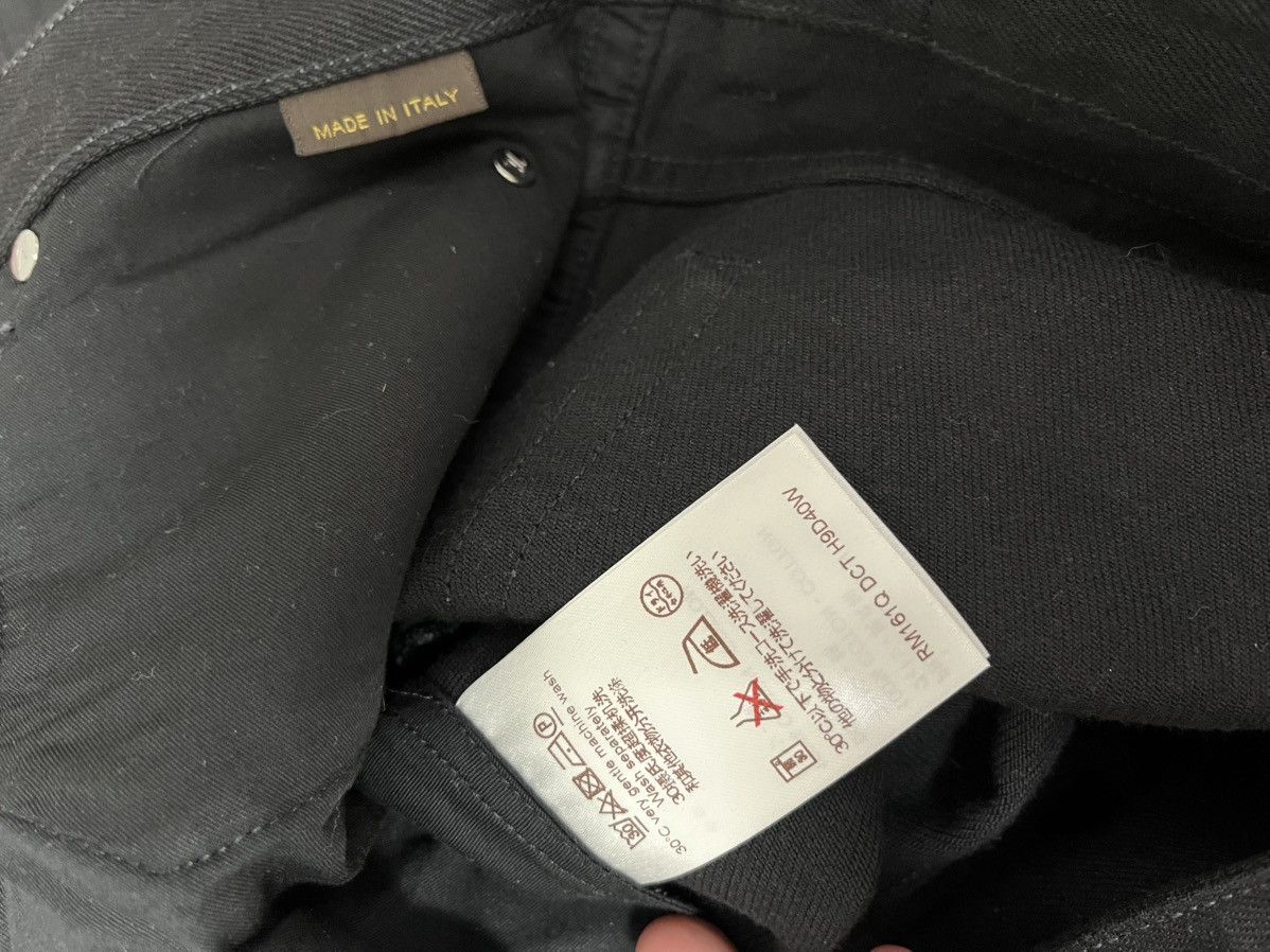 Louis Vuitton NWT Louis Vuitton Black Denim Jeans Size US 32 / EU 48 - 9 Thumbnail