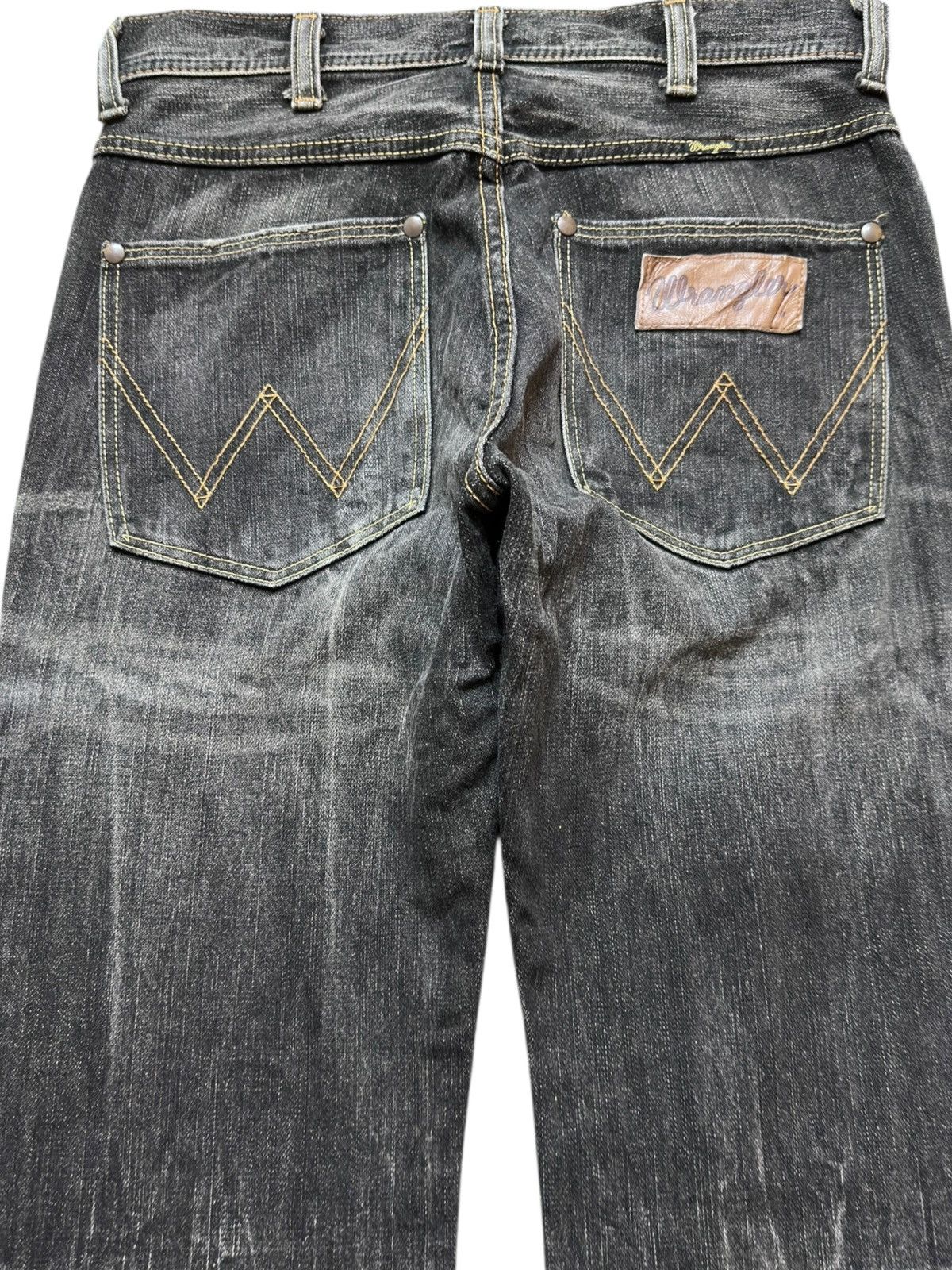 Wrangler Vintage Wrangler Flare Bootcut Whiskers Denim Size US 30 / EU 46 - 6 Thumbnail