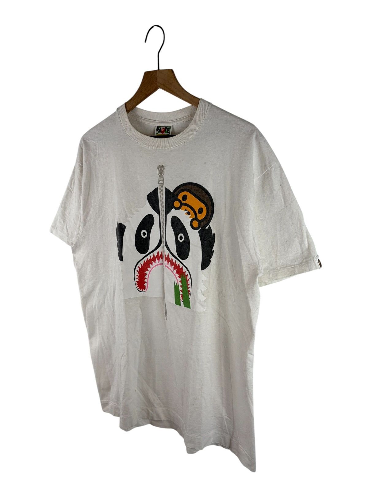 Bape 2008 Bape Shark Print T-Shirt Size US L / EU 52-54 / 3 - 2 Thumbnail