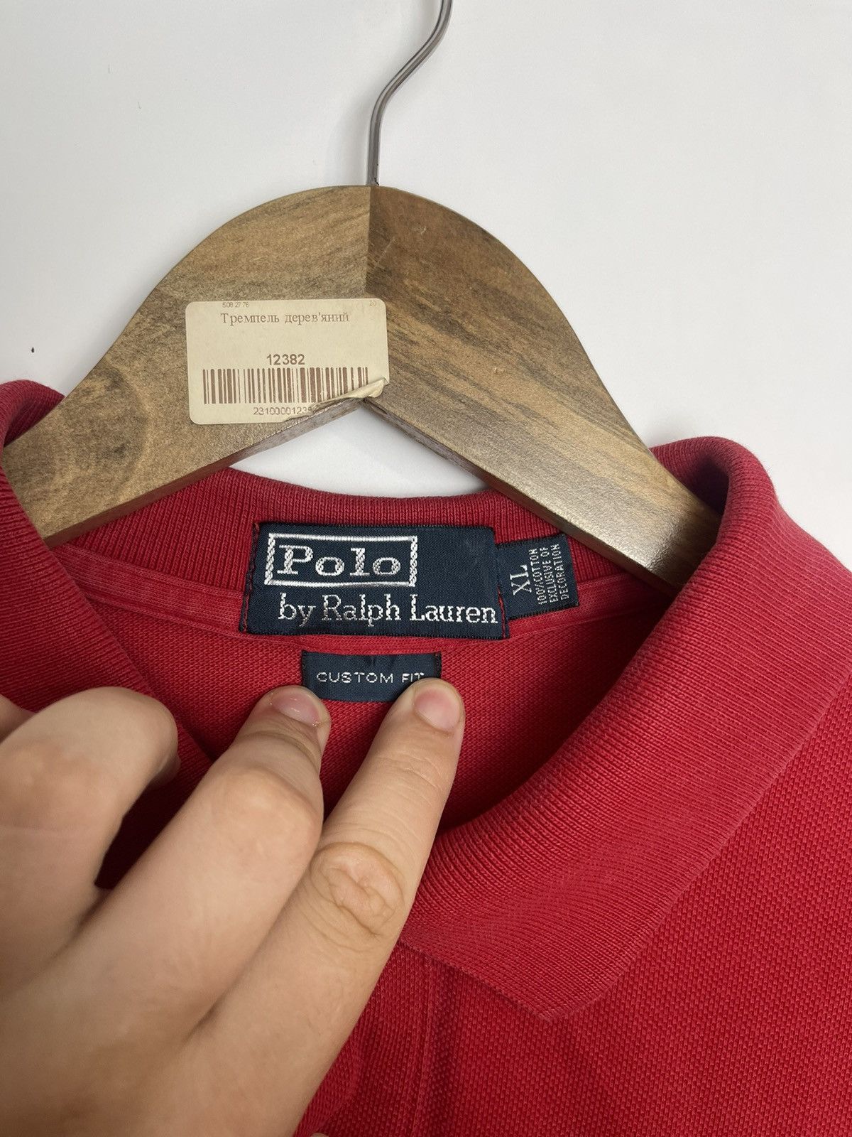 Other Chif keef stylr Vintage Polo Ralph Lauren Big Logo Polo Size US XL / EU 56 / 4 - 4 Thumbnail