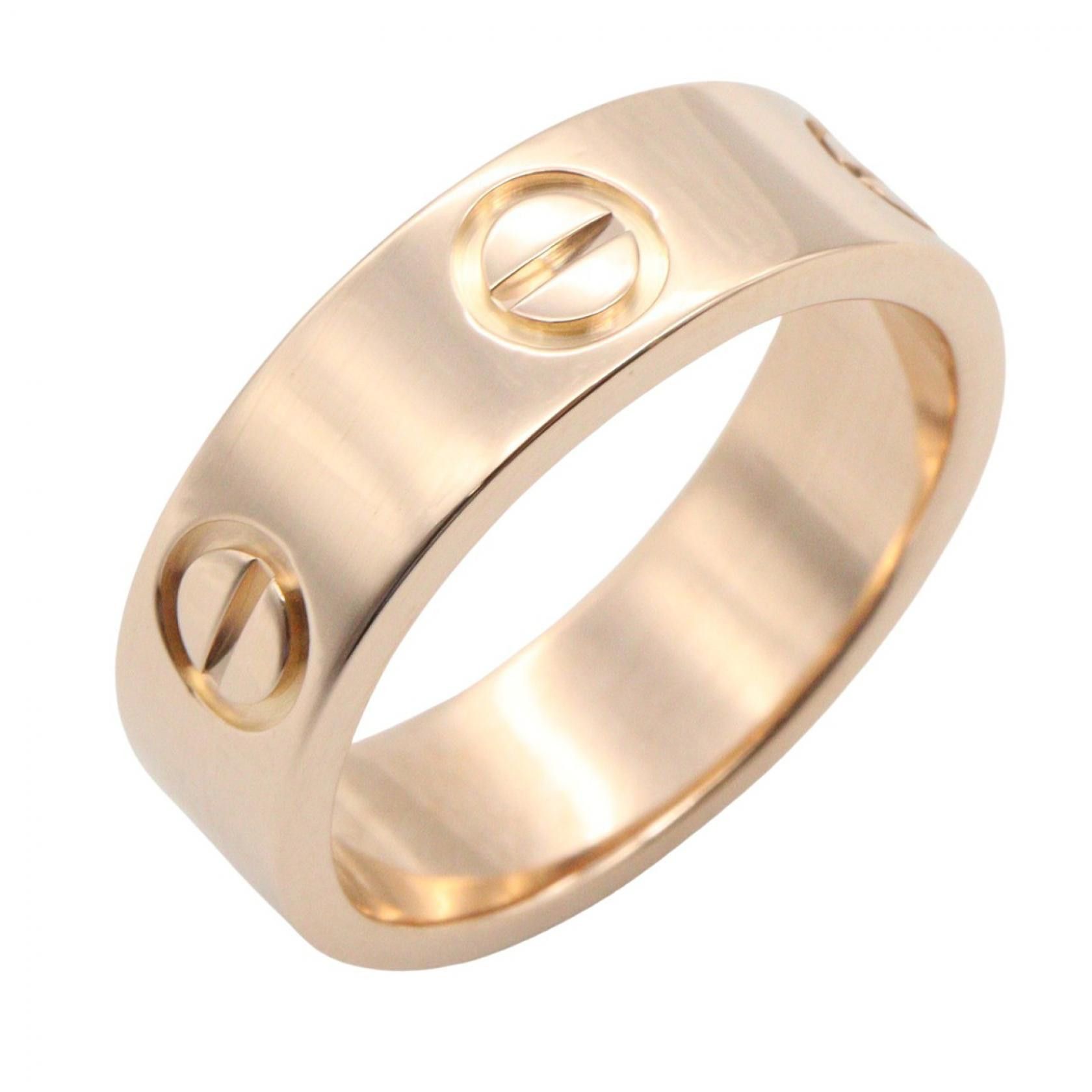 Cartier Cartier Cartier Love Au750 Ring Size 49 Precious Metal Ring B4084800 DUTY FREE for USA Size ONE SIZE - 1 Thumbnail
