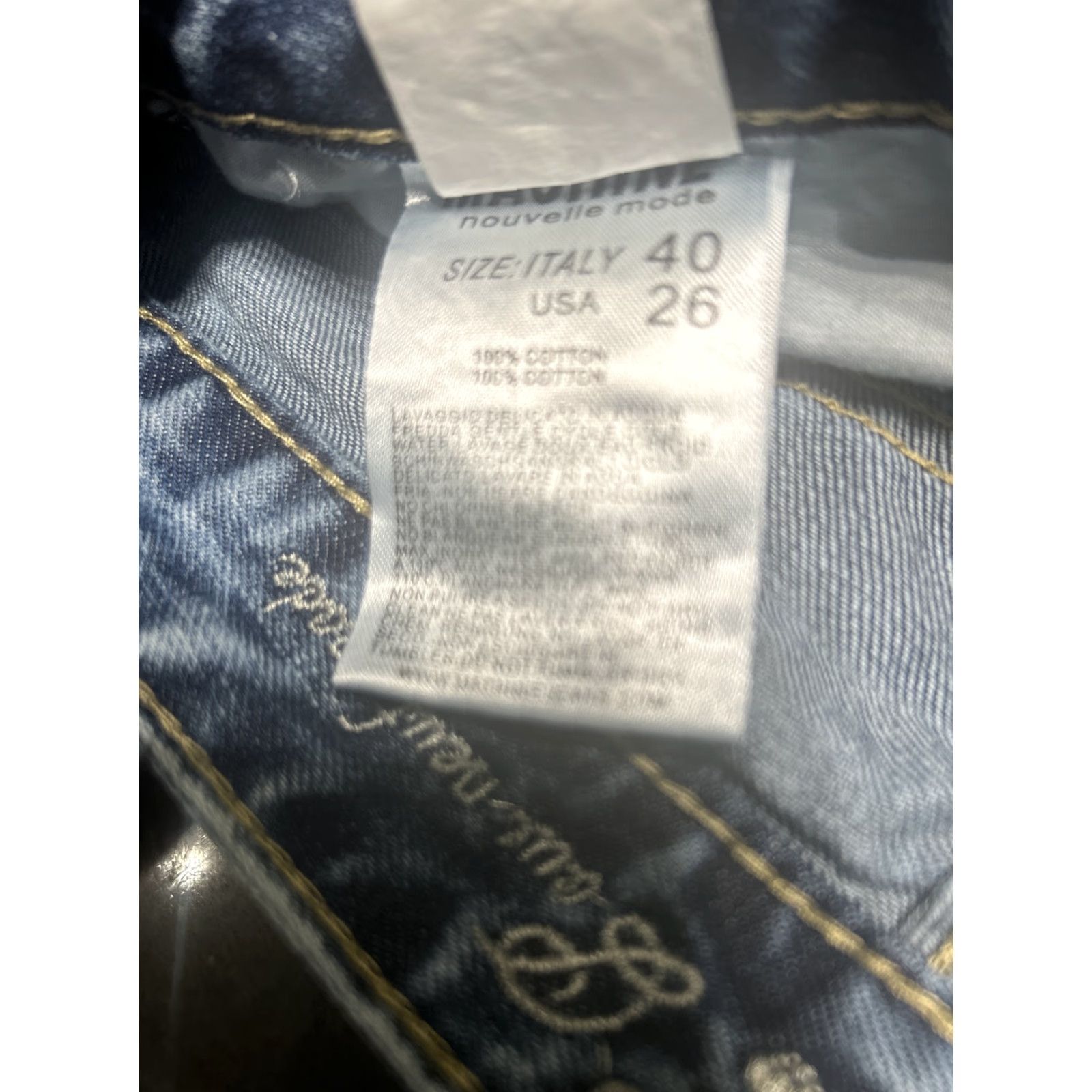 Toy Machine Machine Jeans Women's Blue Denim Ripped Distressed Casual Wear Boyfriend 29 in. Inseam 28 Zip Closure Regular Size 29 100% Cotton Denim Size 29" - 4 Thumbnail