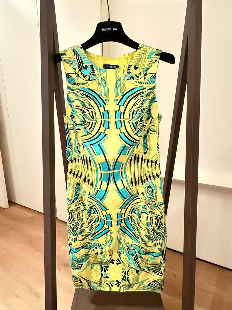 Versace Versace Fairy silk dress Size M / US 6-8 / IT 42-44 - 2 Thumbnail
