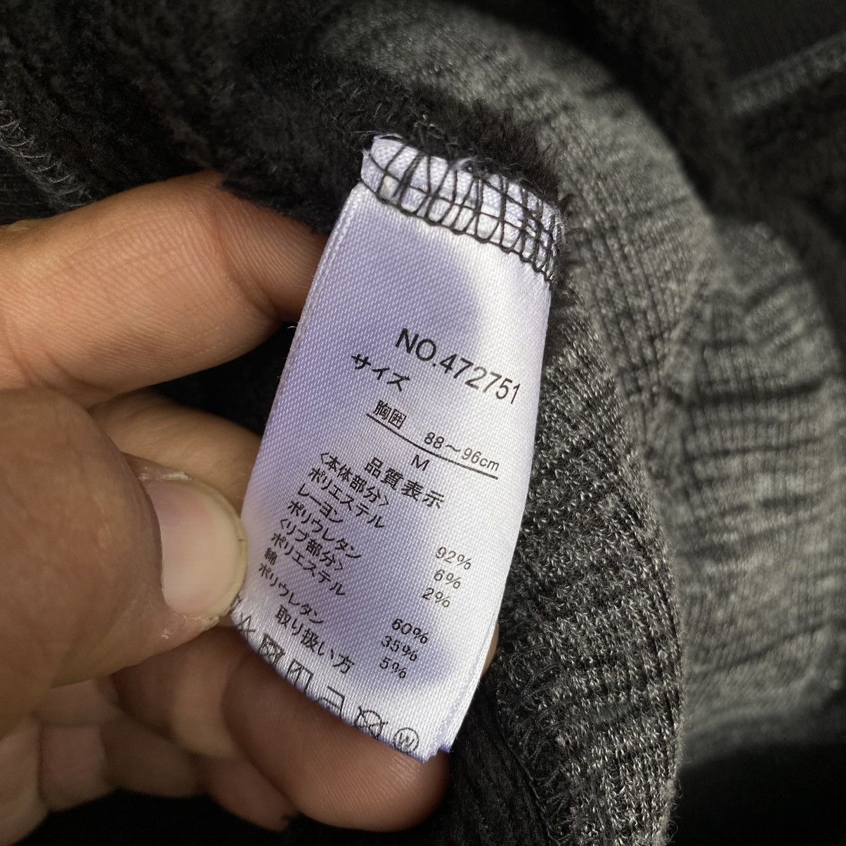 If Six Was Nine × In The Attic × semanticdesign Semantic Design Sweatshirt Sweaters High Neck Design. #E8 Size US M / EU 48-50 / 2 - 5 Thumbnail