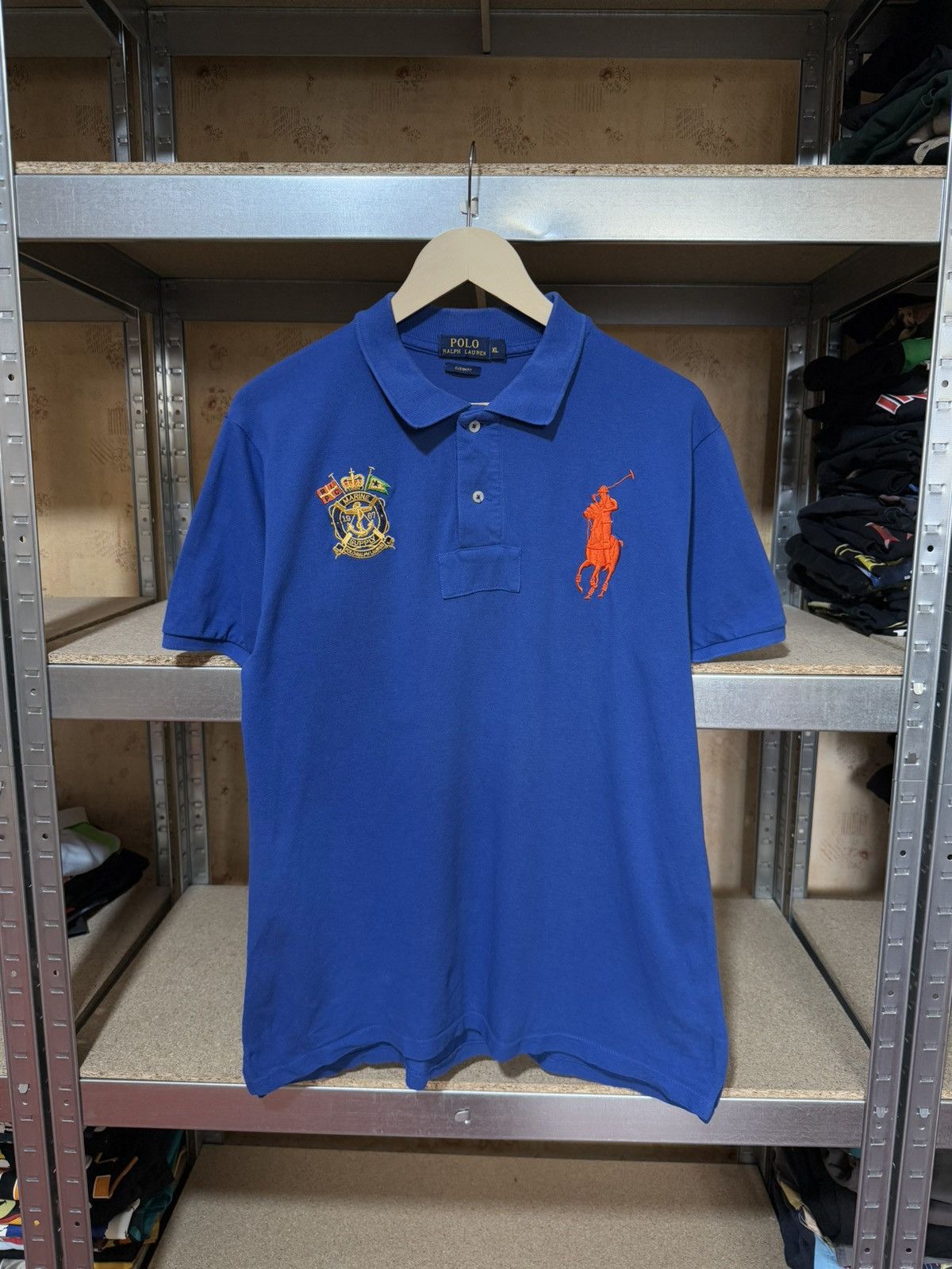 Polo Ralph Lauren × RRL Ralph Lauren × Rugby Ralph Lauren Vintage Polo Ralph Lauren Marine Supply Polo Chief Kiff Size US XL / EU 56 / 4 - 1 Thumbnail