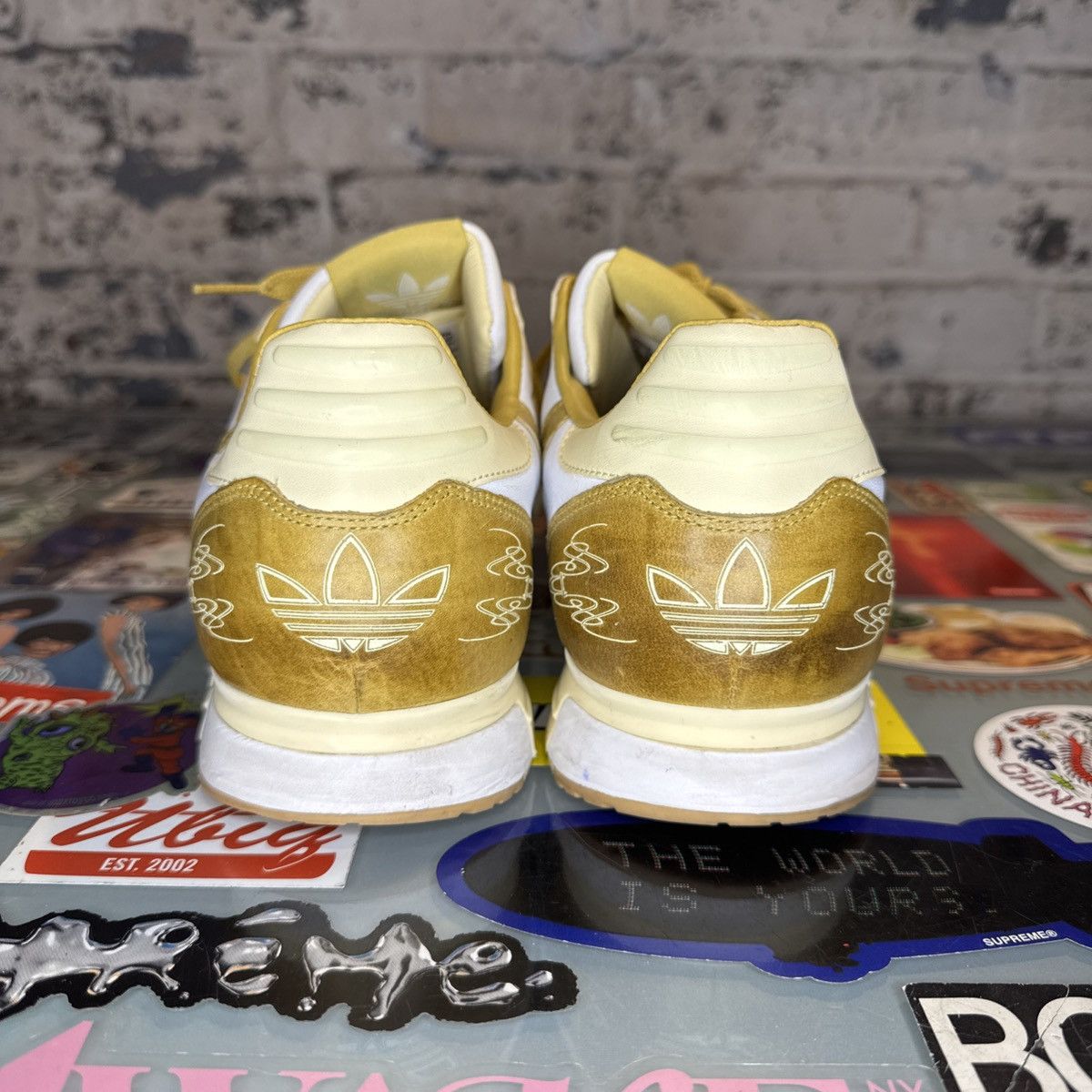 Adidas Adidas Originals ZX 800 Beige Sz 9.5 018602 No Box Size US 9.5 / EU 42-43 - 2 Thumbnail