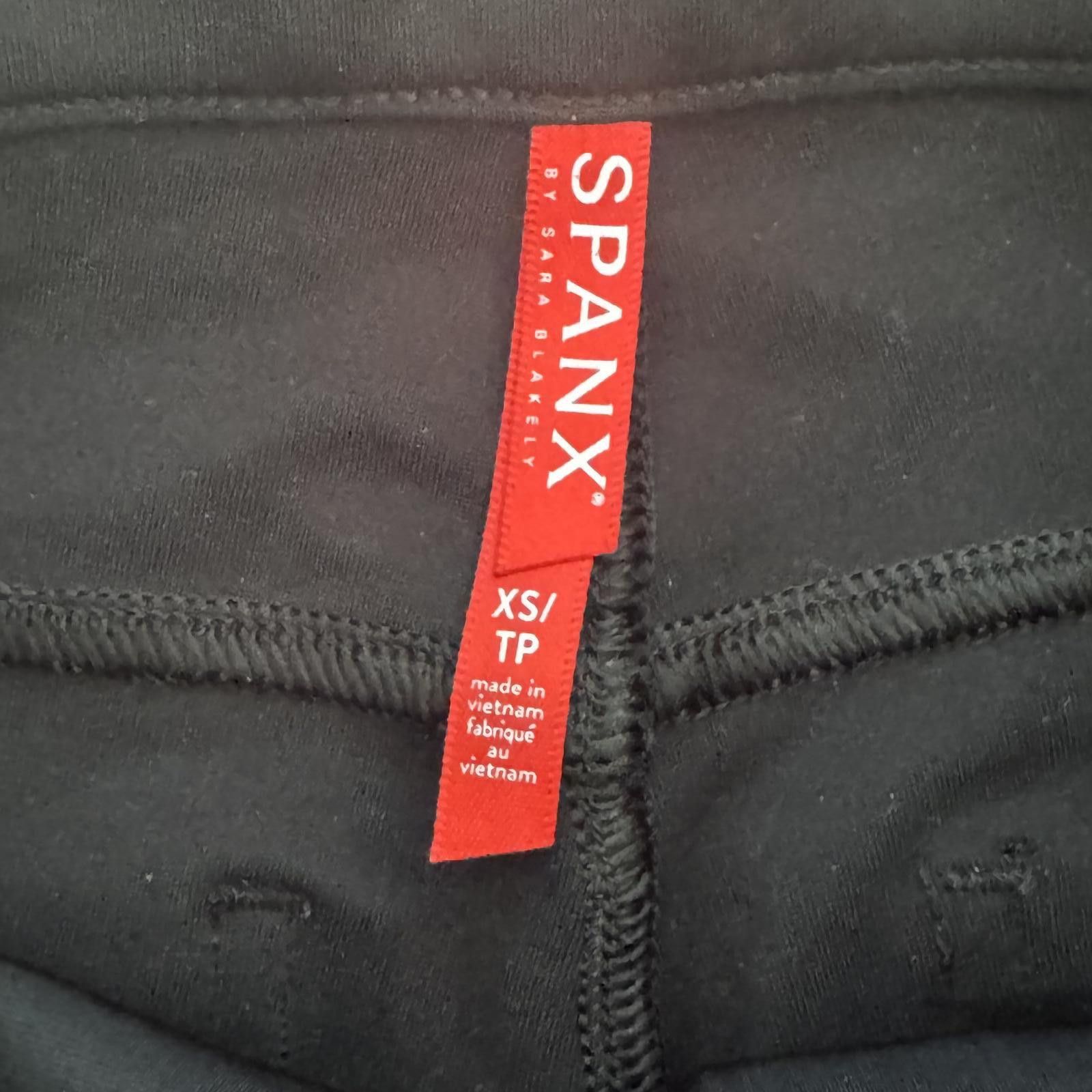 Domenico Spano Spanx Black Leggings XS Size 26" / US 2 / IT 38 - 2 Thumbnail