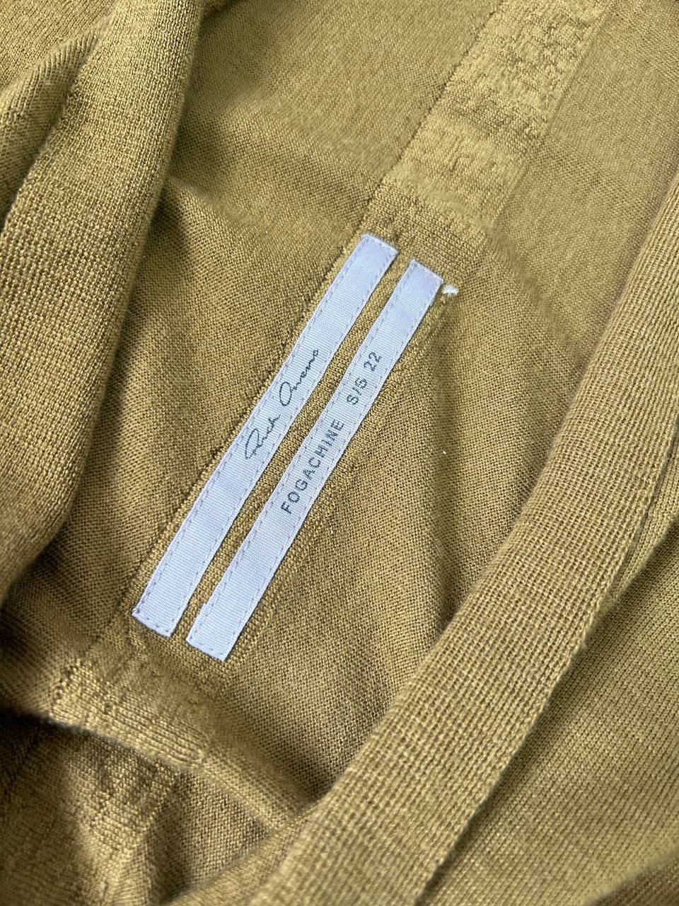 Rick Owens Rick Owens Fogachine S/S 22 Cashmere Knit Cardigan Size M / US 6-8 / IT 42-44 - 8 Thumbnail