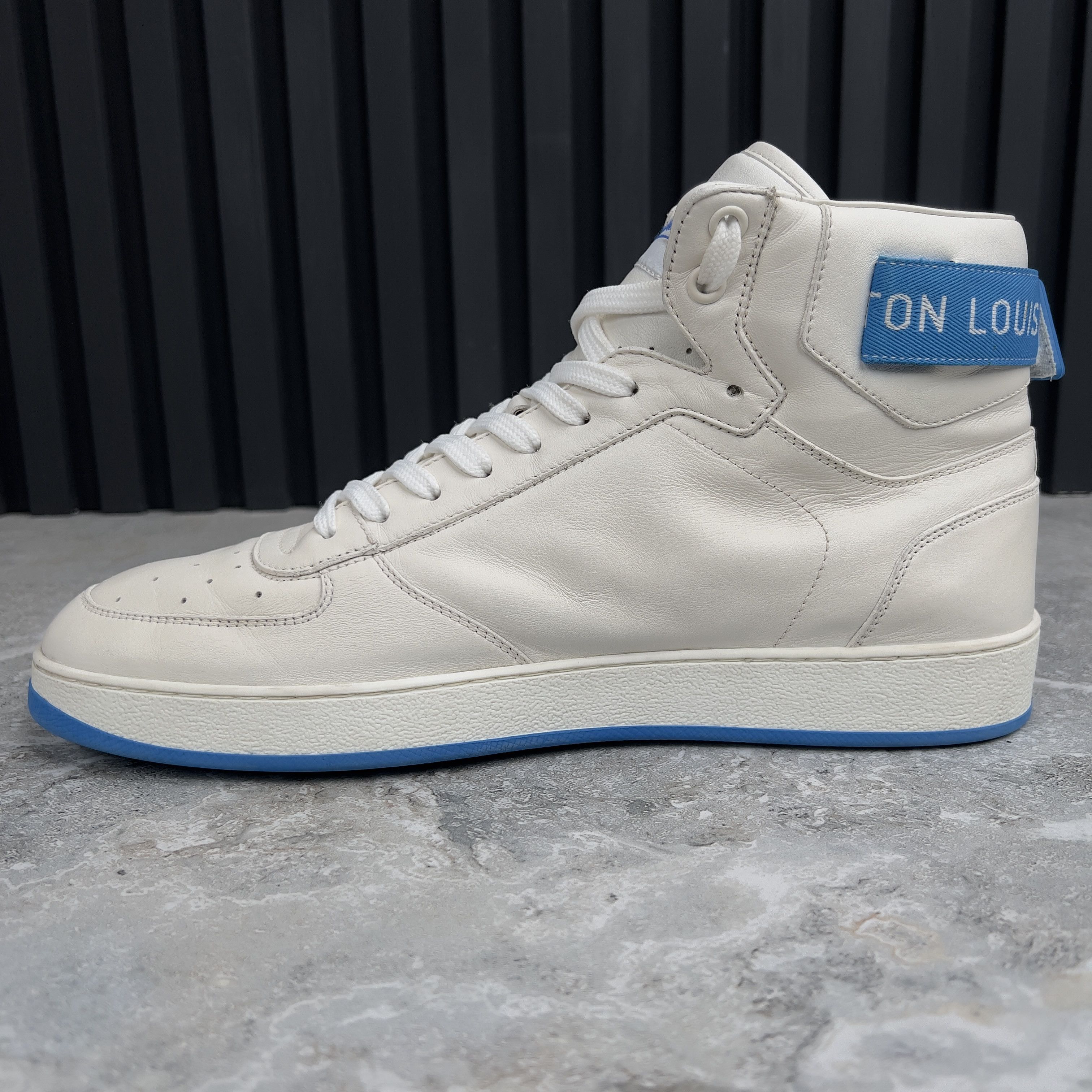 Louis Vuitton Louis Vuitton Rivoli High Top Sneakers Leather Size US 9 / EU 42 - 6 Thumbnail