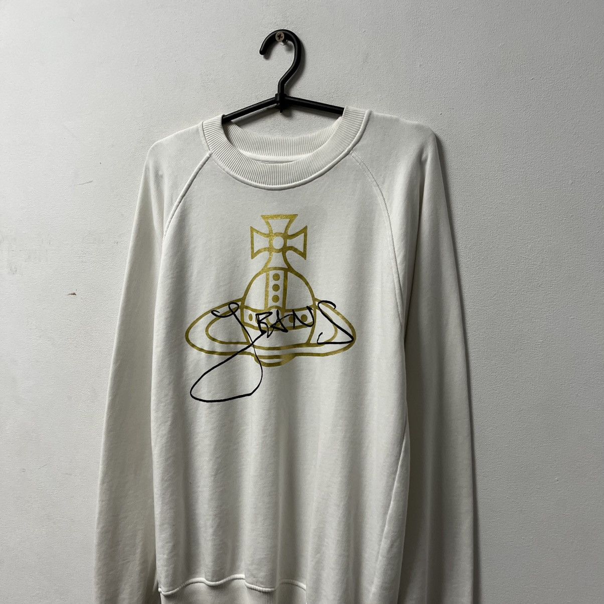 Vivienne Westwood Vintage Vivienne Westwood Sweatshirt Big Logo Orb Pullover Size US XS / EU 42 / 0 - 2 Thumbnail