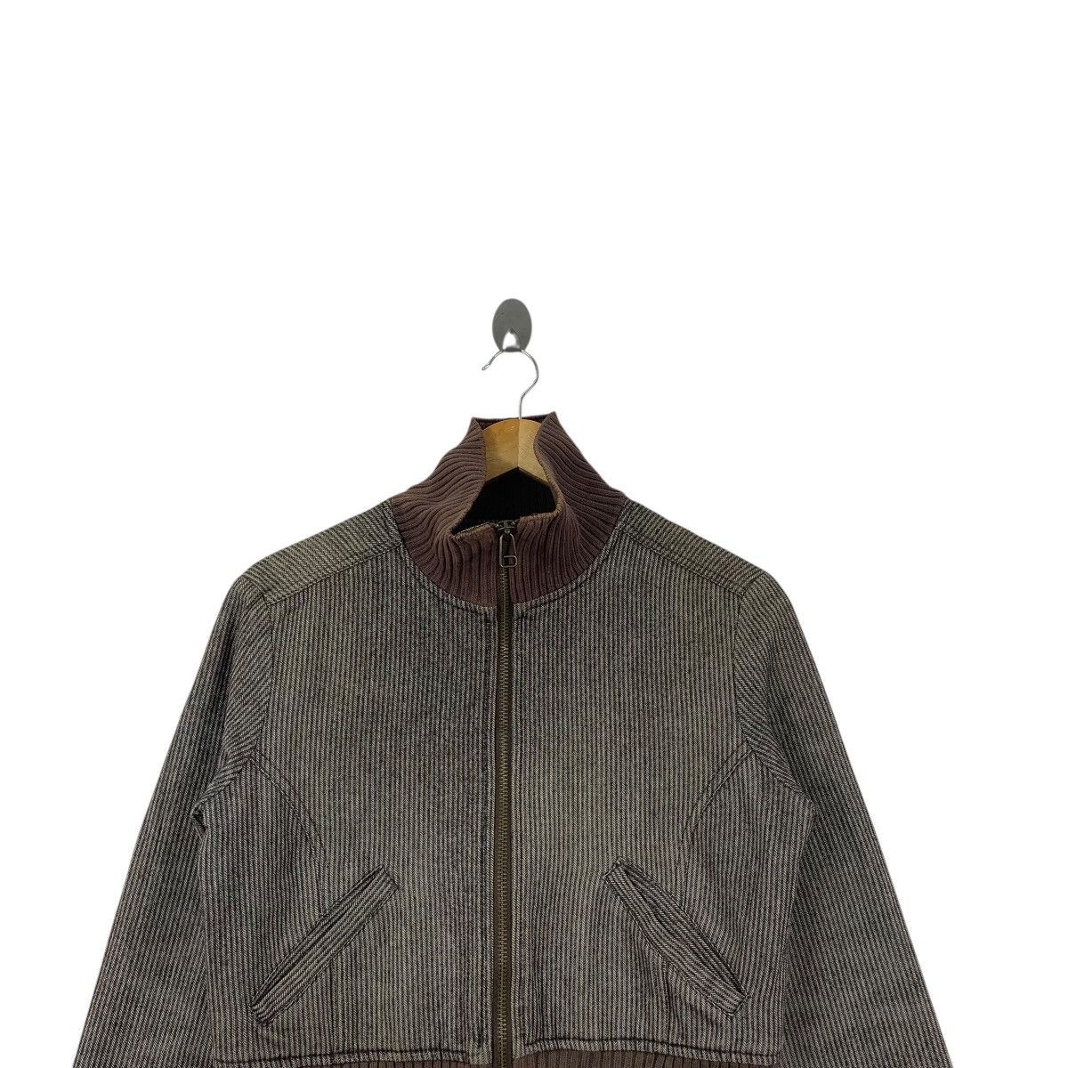 Zara ZARA TRF COLLECTION Cropped Top Bomber Jacket Windbreaker Size L / US 10 / IT 46 - 2 Thumbnail