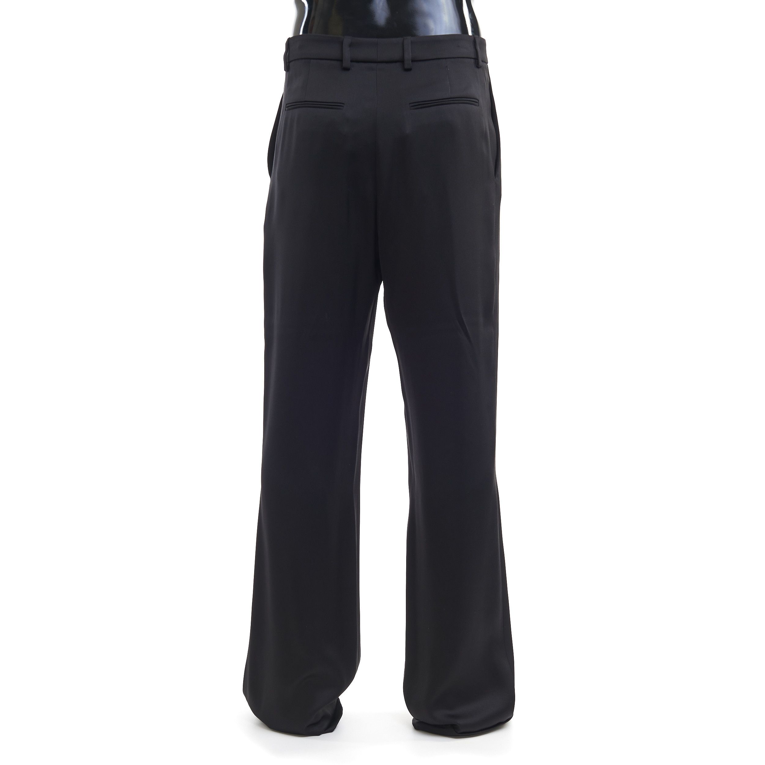 Saint Laurent Paris Black Silk Pants Size US 30 / EU 46 - 5 Thumbnail
