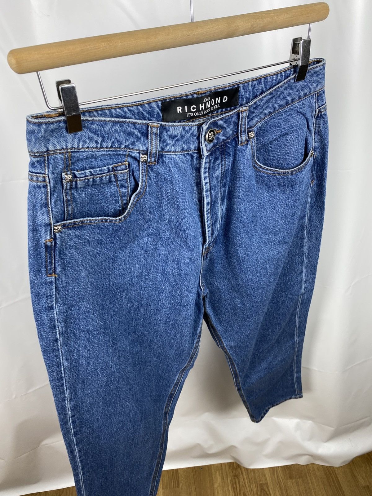 John Richmond John Richmond Denim Jeans Tapered Men size 34 Size US 34 / EU 50 - 6 Thumbnail