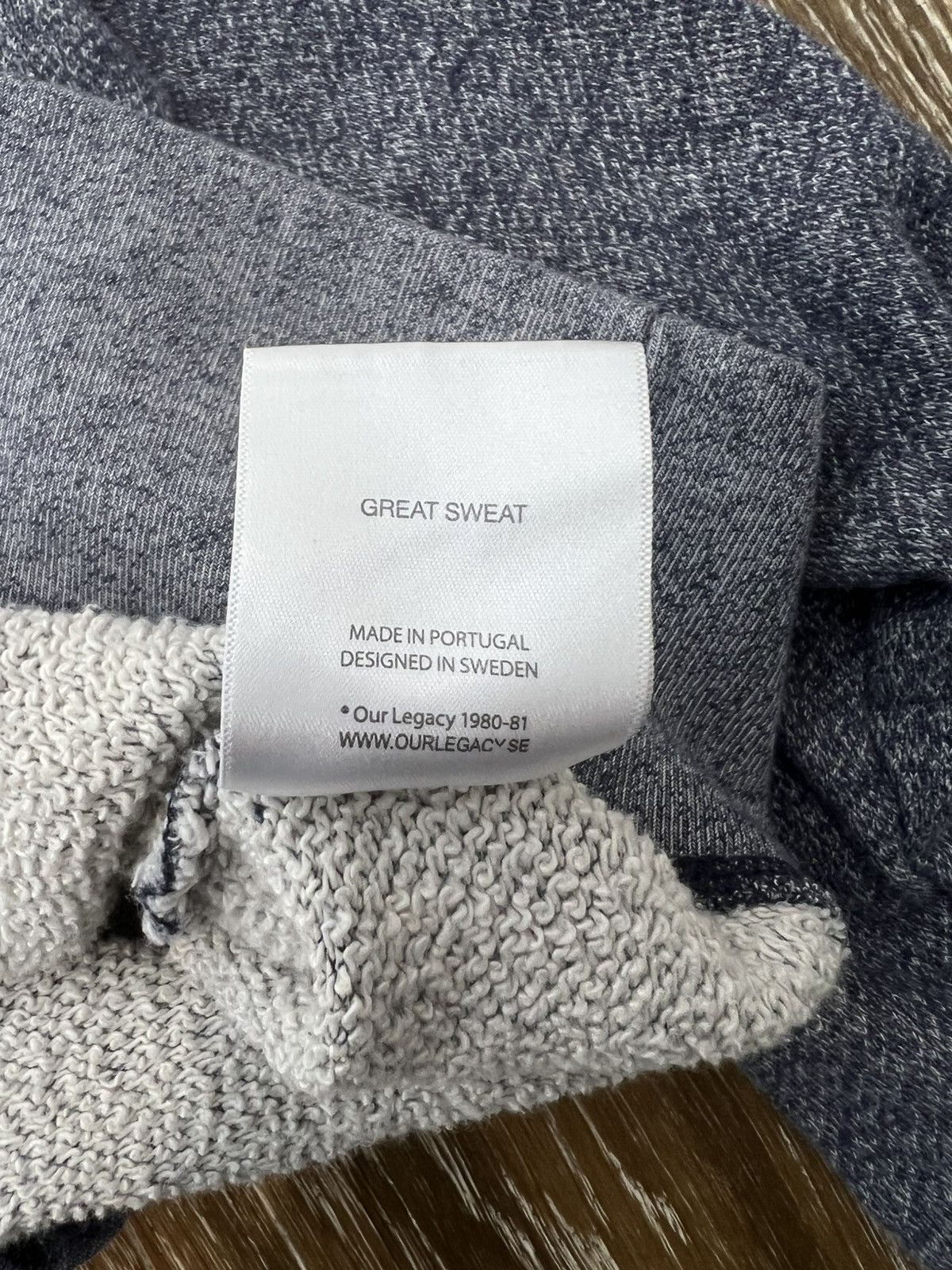 Our Legacy Our legacy great sweat crewneck Size US L / EU 52-54 / 3 - 4 Thumbnail