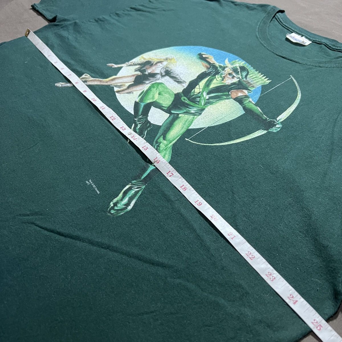 DC Comics Vintage Y2K Green Arrow and Black Canary Tee 2XL Oversized Size US XXL / EU 58 / 5 - 7 Thumbnail