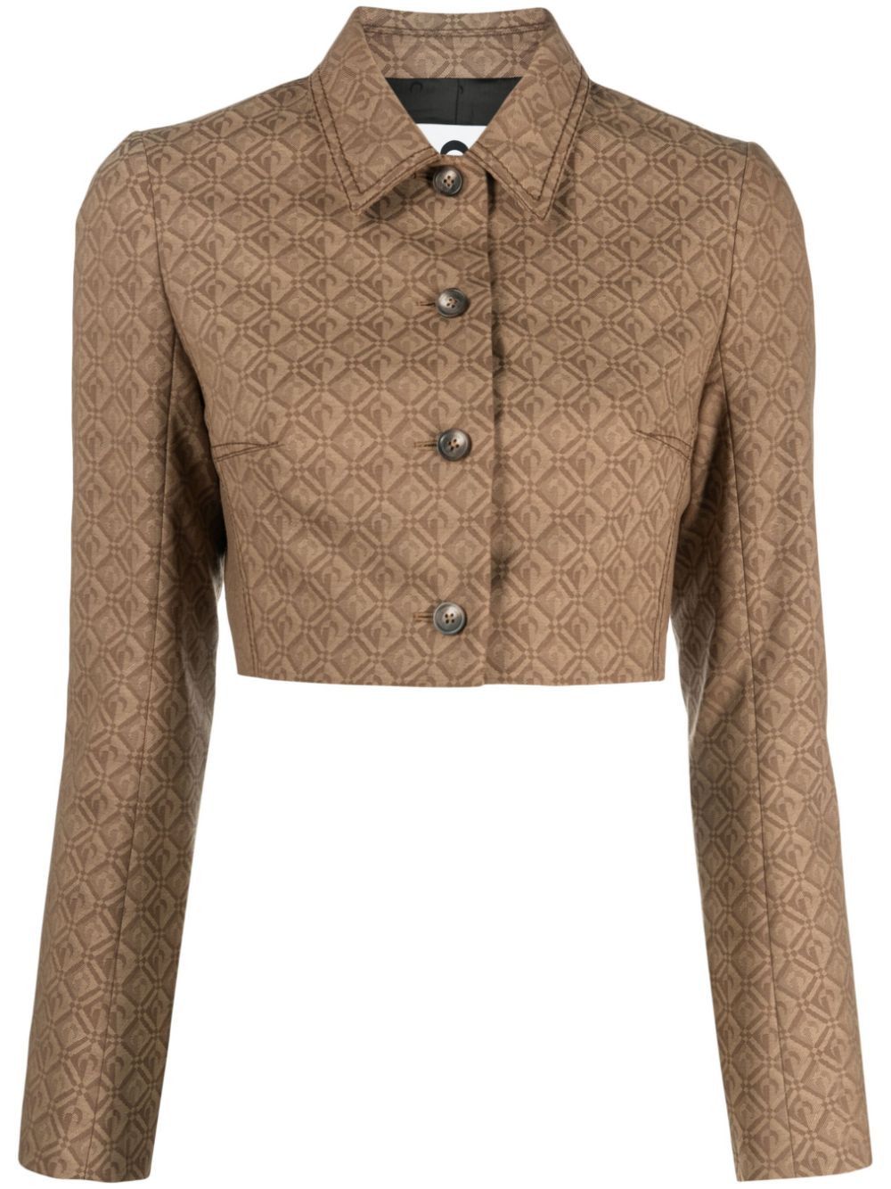 Marine Serre MOON DIAMANT JACQUARD JACKET Size S / US 4 / IT 40 - 1 Thumbnail