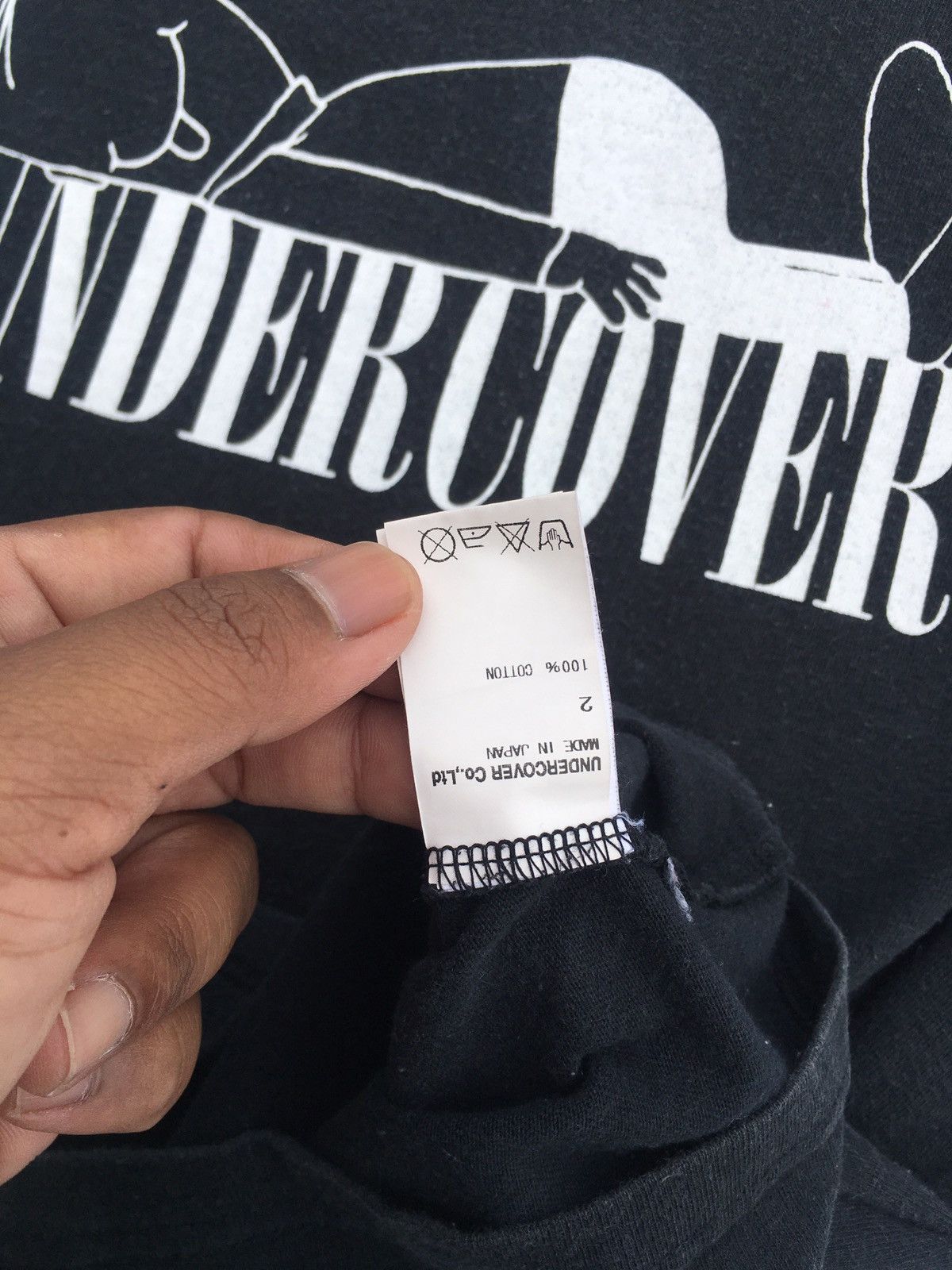 Undercover Rare Undercover Big Spellout Printed Tshirt Size US S / EU 44-46 / 1 - 10 Thumbnail
