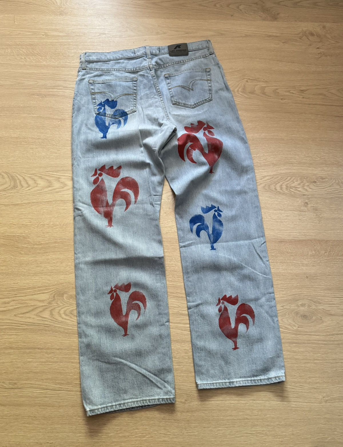 Japanese Brand Vintage Lee Cooper y2k Baggy Blue Jeans France Pants Size US 34 / EU 50 - 4 Thumbnail