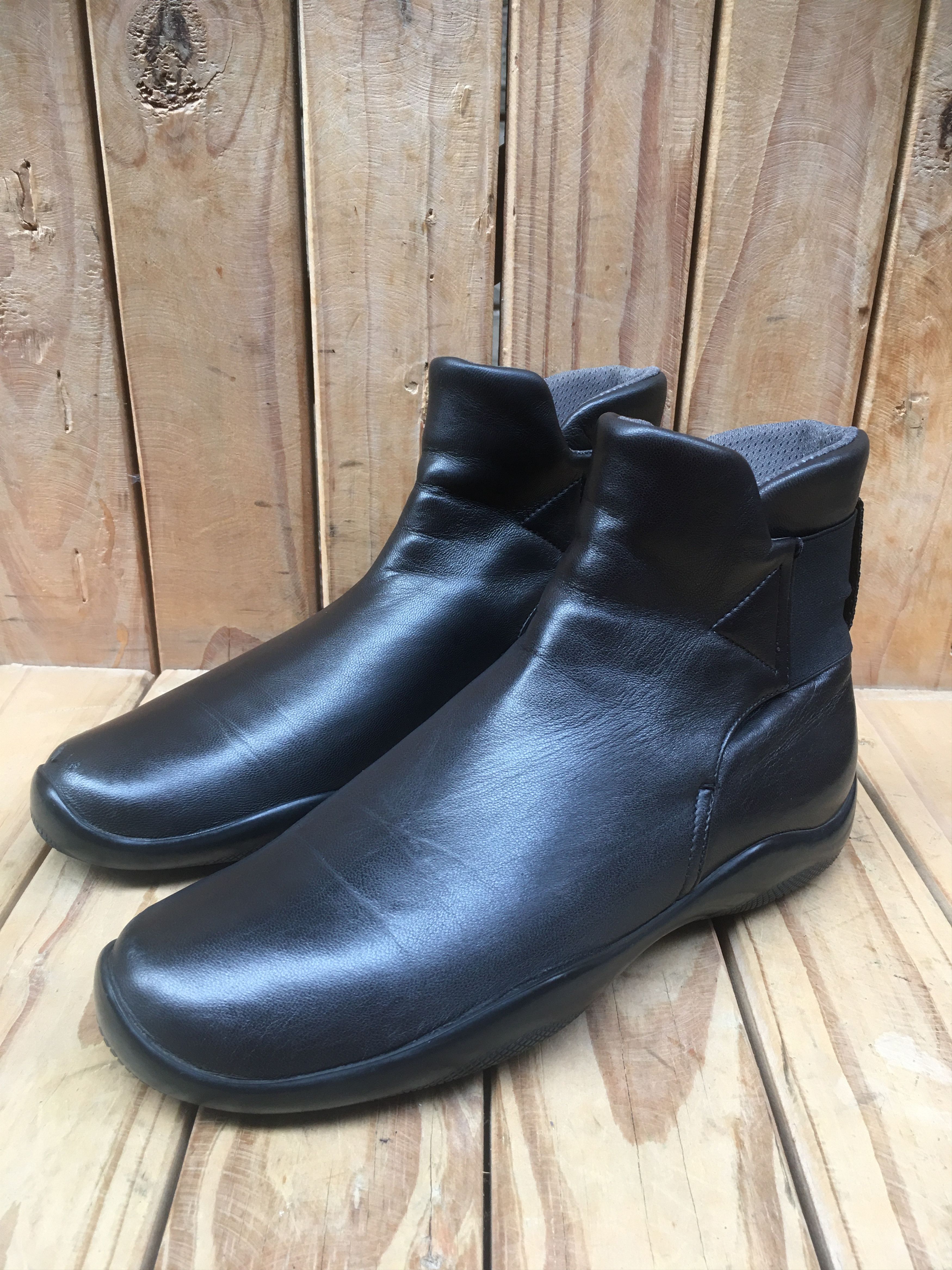 Prada PRADA Sports Black Black Women’s Boots USA 6.5 UK 3.5 Size US 6.5 / IT 36.5 - 11 Thumbnail