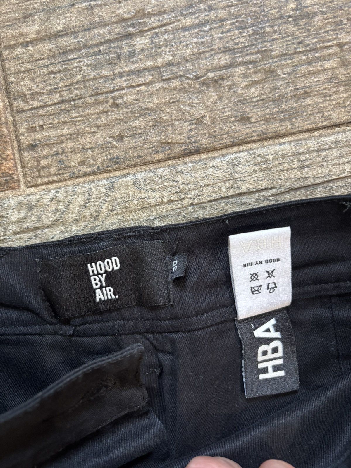 Hood By Air Black Spiral Zip Wide Pants Size US 31 - 5 Thumbnail