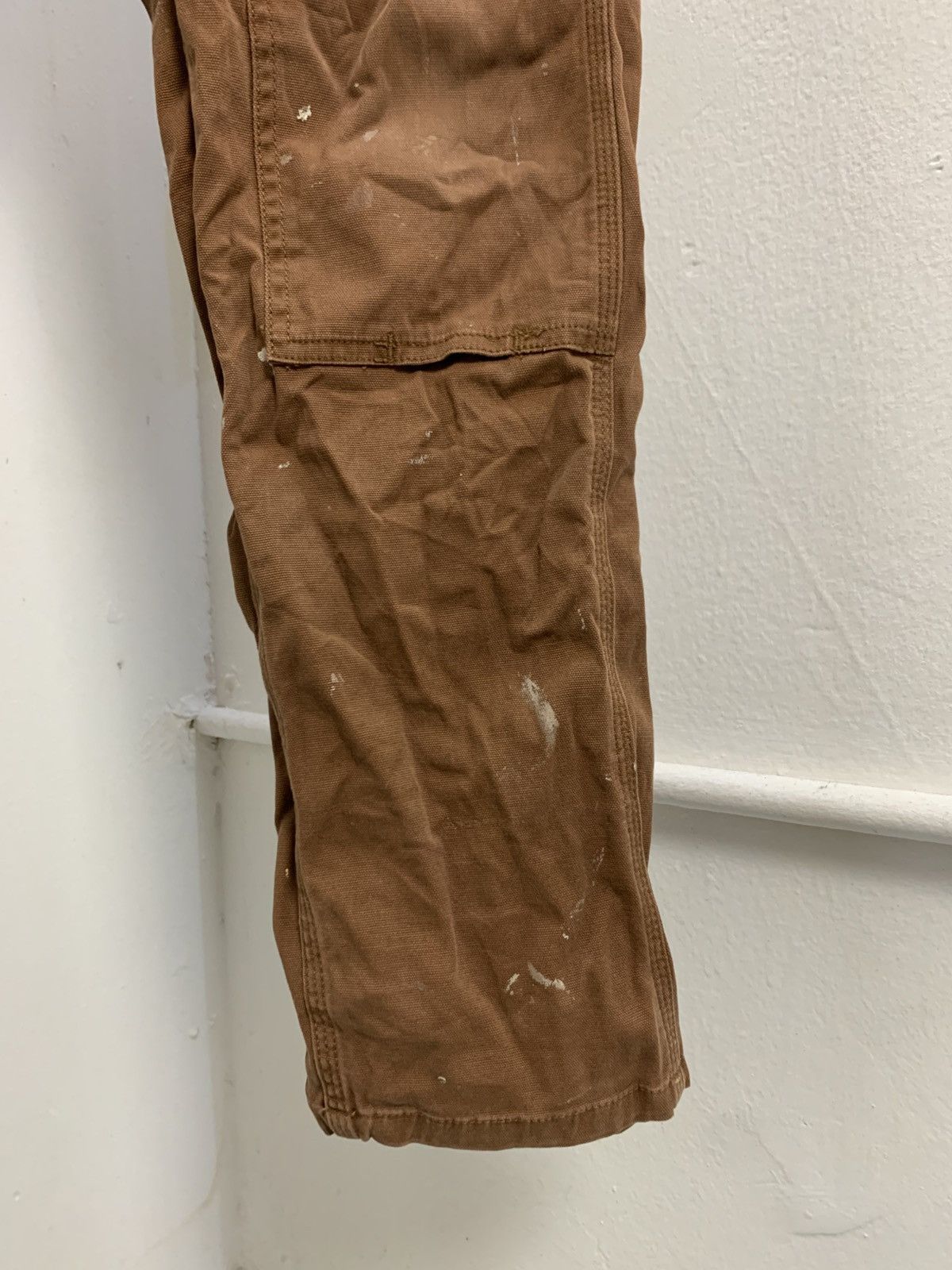 Carhartt × Carhartt Wip Trashed‼️Carhartt double knee carpenter painted damaged Size US 30 / EU 46 - 10 Thumbnail