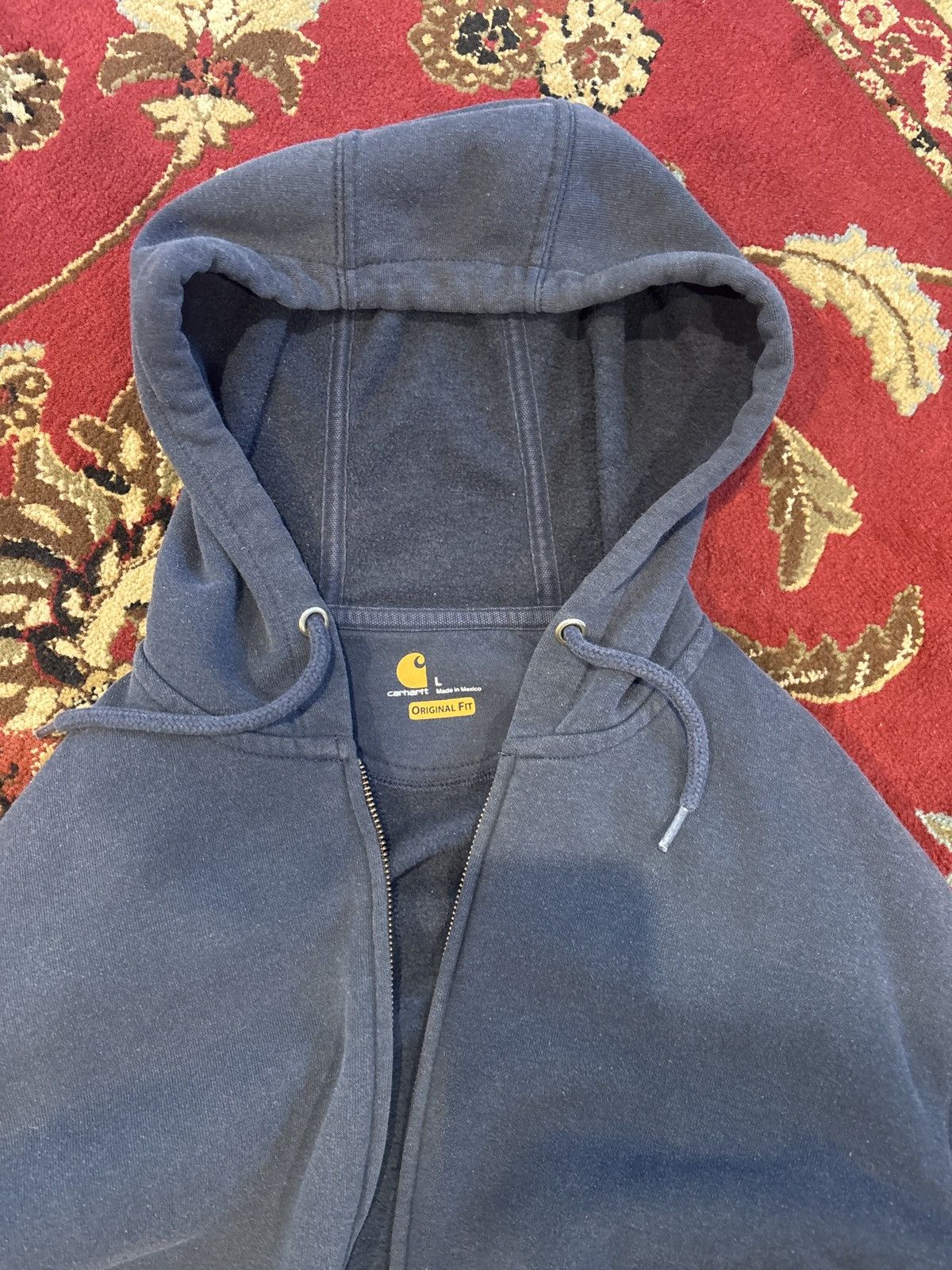 Carhartt Carhartt hoodie blue Size US L / EU 52-54 / 3 - 3 Thumbnail