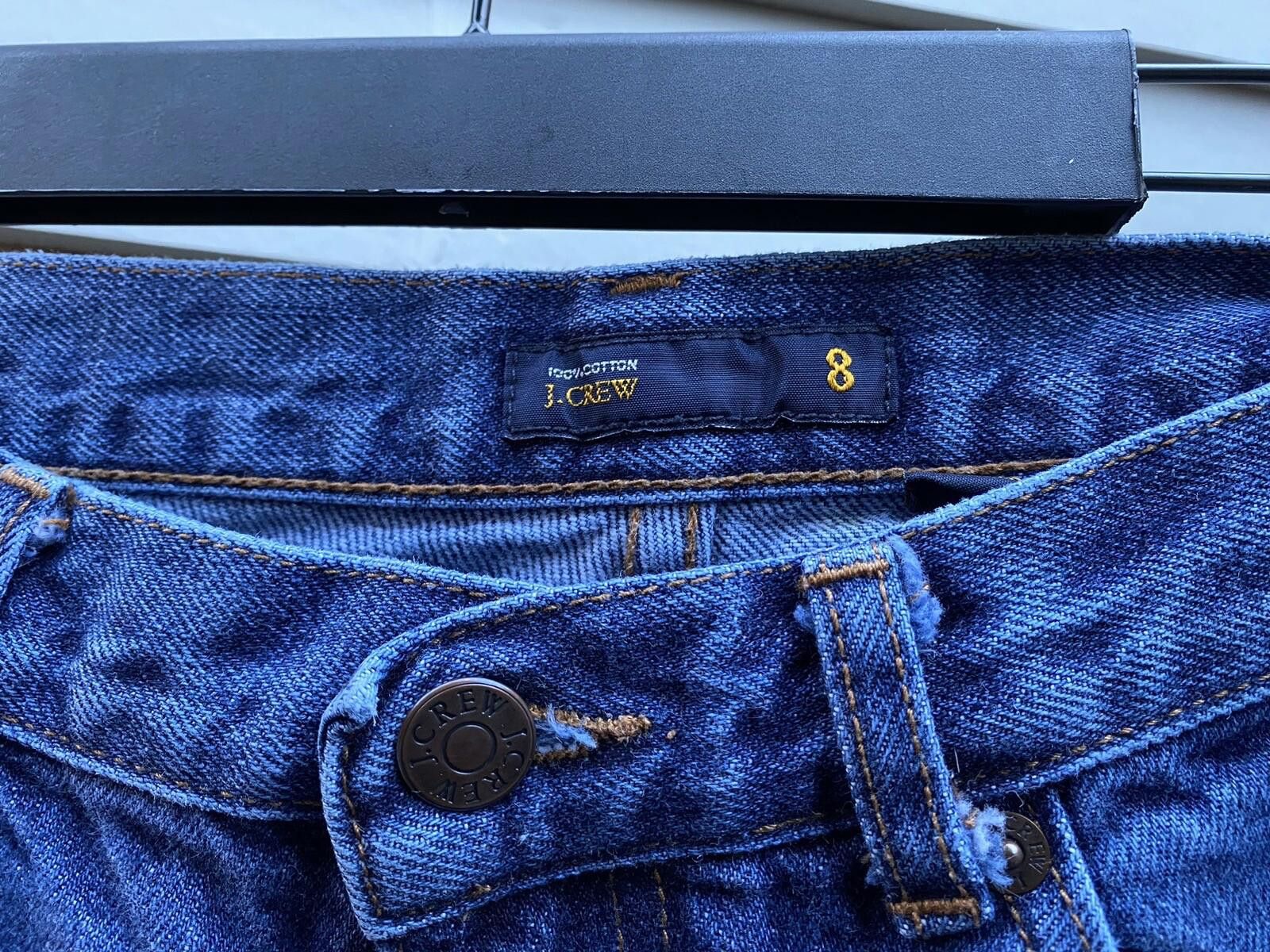 J.Crew J. Crew Sz 8 Denim Blue Jeans Boot Cut Style 47670 Size 30" / US 8 / IT 44 - 5 Thumbnail
