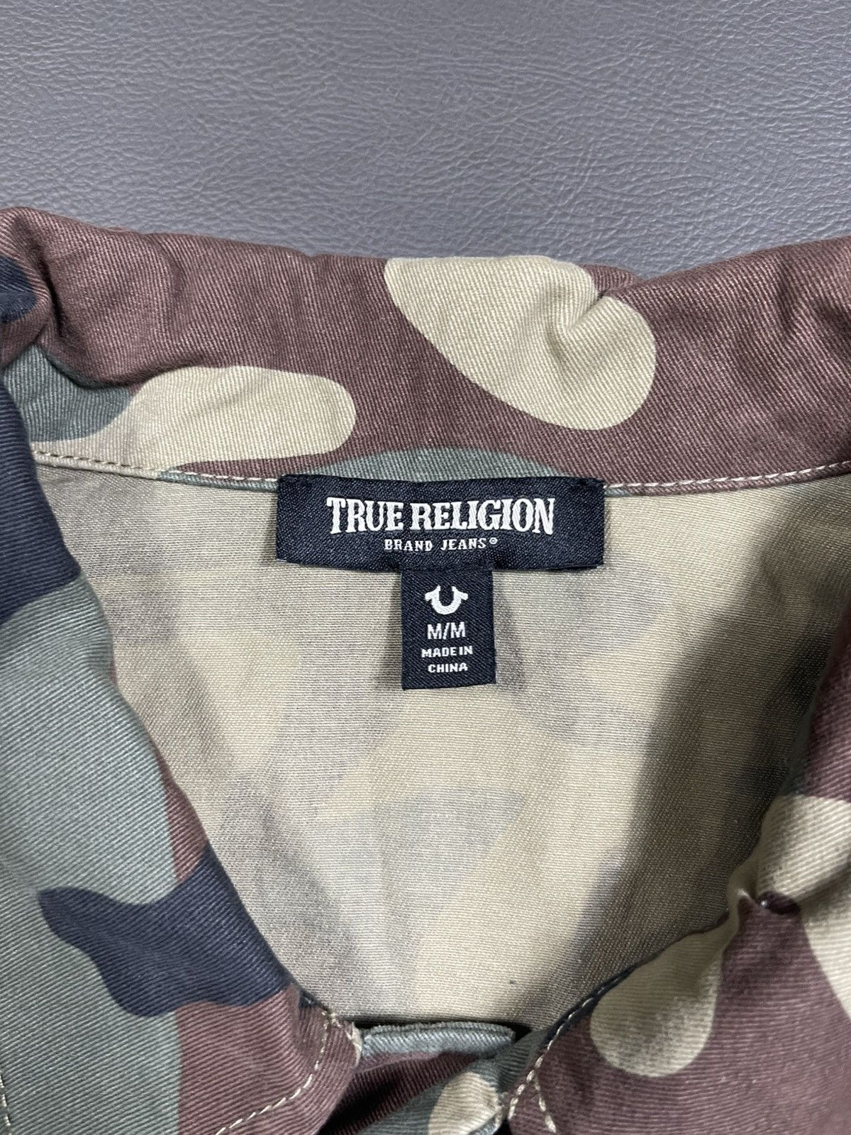 True Religion True Religion Buddha Logo Military Camo Jacket Size US M / EU 48-50 / 2 - 5 Thumbnail
