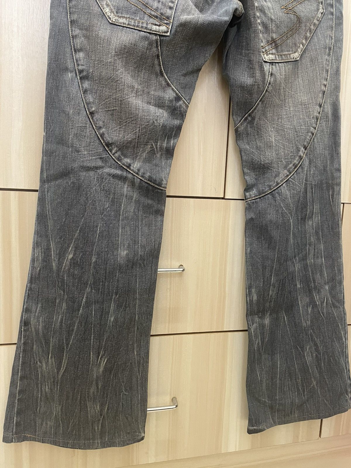 semanticdesign Japanese Brand Semantic Design Flare Jeans Size US 33 - 7 Thumbnail
