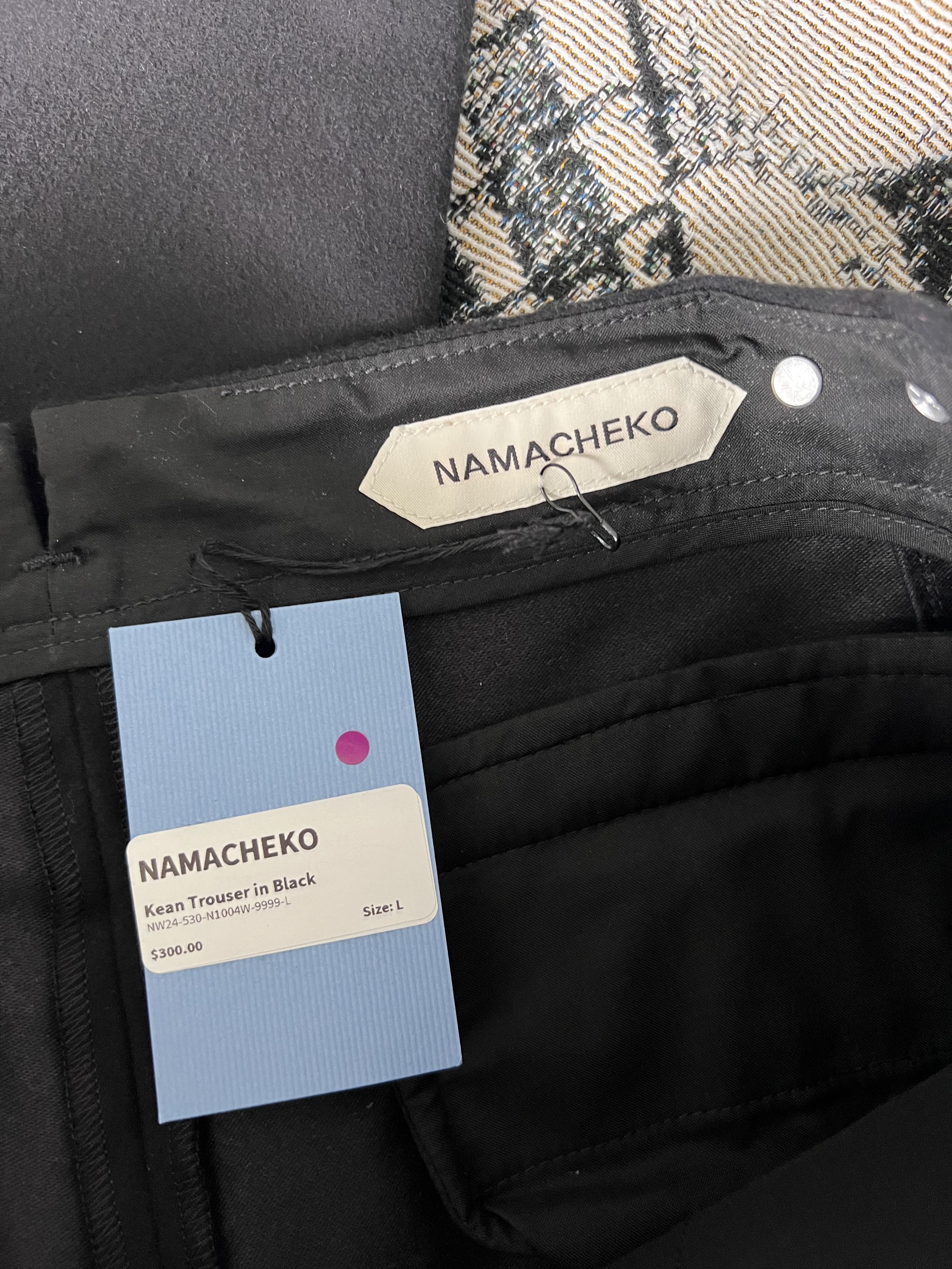 Namacheko Namacheko Kean Trousers in Black Size US 34 / EU 50 - 8 Thumbnail