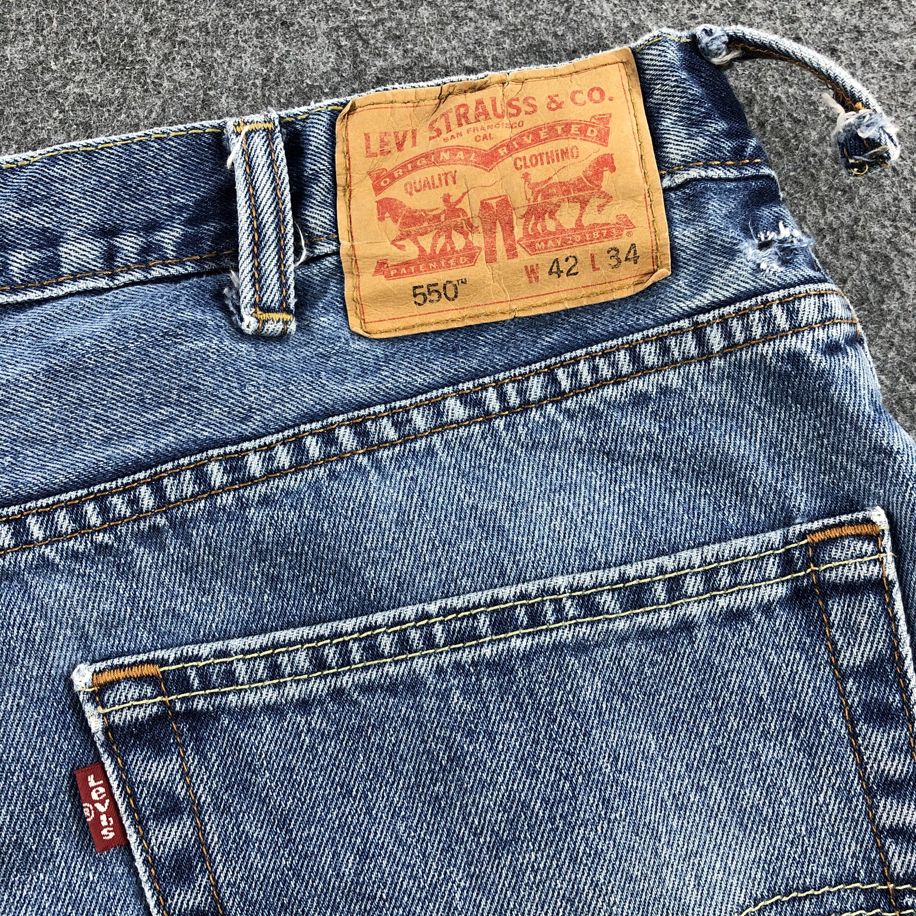 Levi's × Vintage Vintage Blue Wash Levis 550 Jeans-JM1975 Size US 43 - 7 Thumbnail
