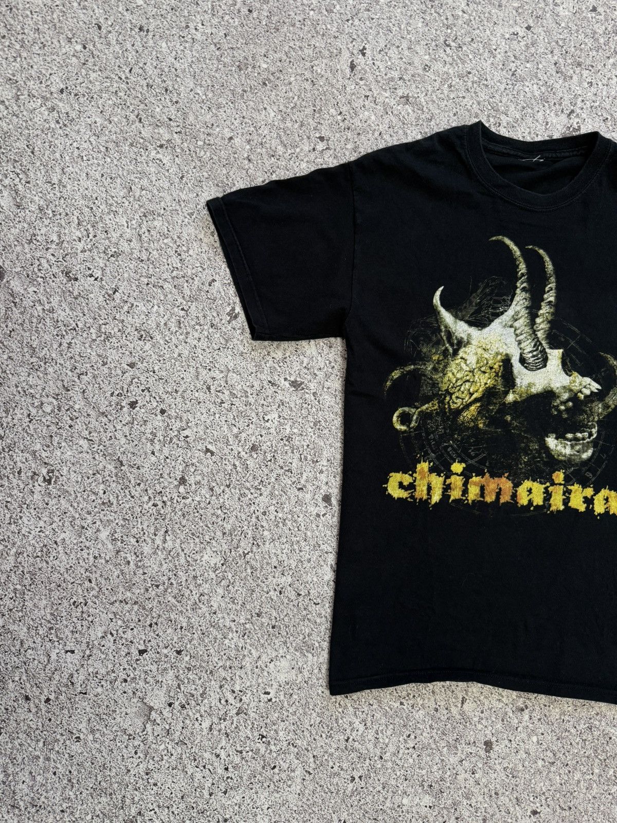 Band Tees Vintage 2000’s Chimaira Rock Band Retro T-Shirt Y2K Hype Size US M / EU 48-50 / 2 - 4 Thumbnail