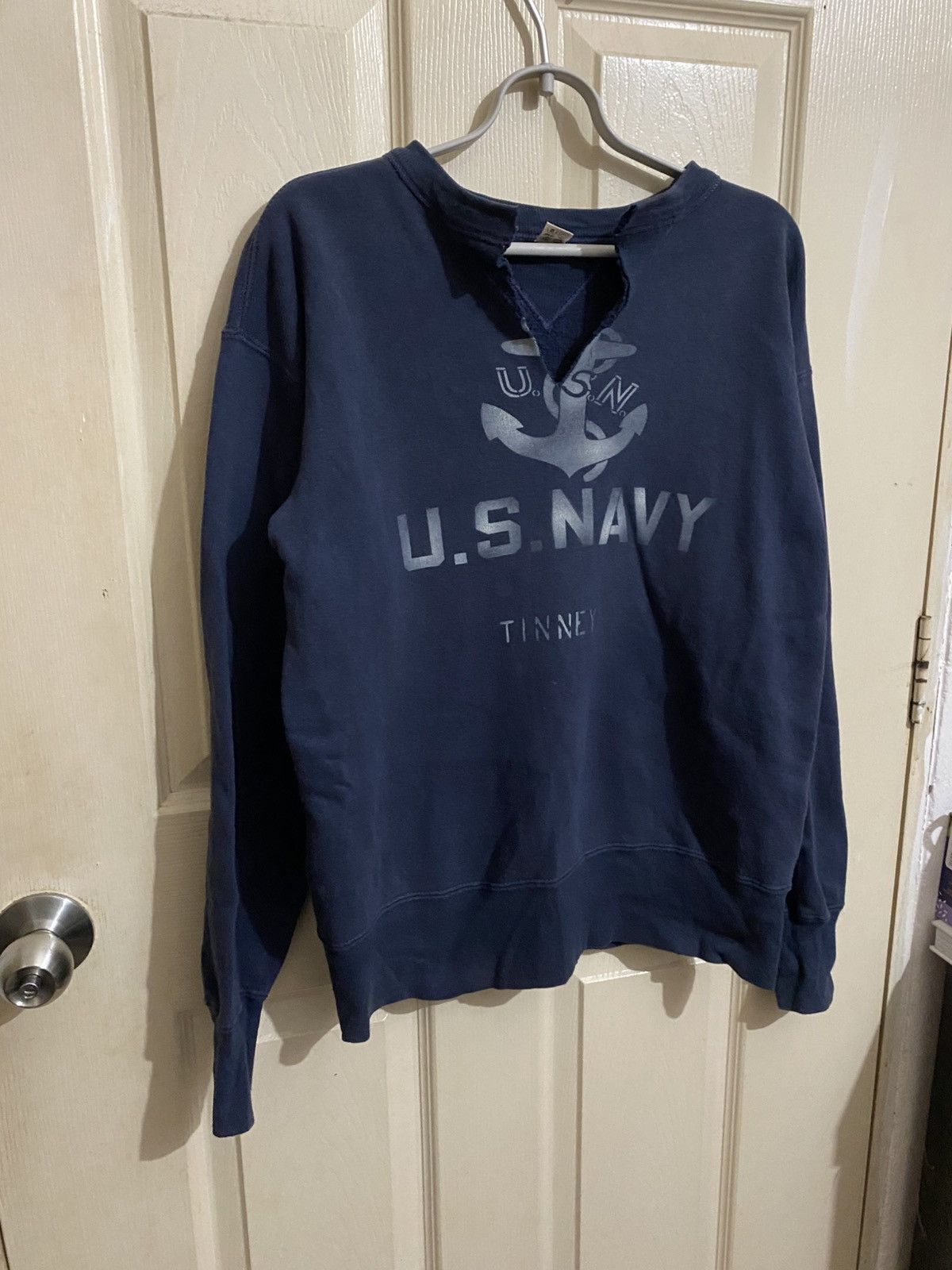 Warehouse & Co. Vintage Warehouse & Co. U.S. Navy Sweatshirt – Navy Blue Size US M / EU 48-50 / 2 - 5 Thumbnail