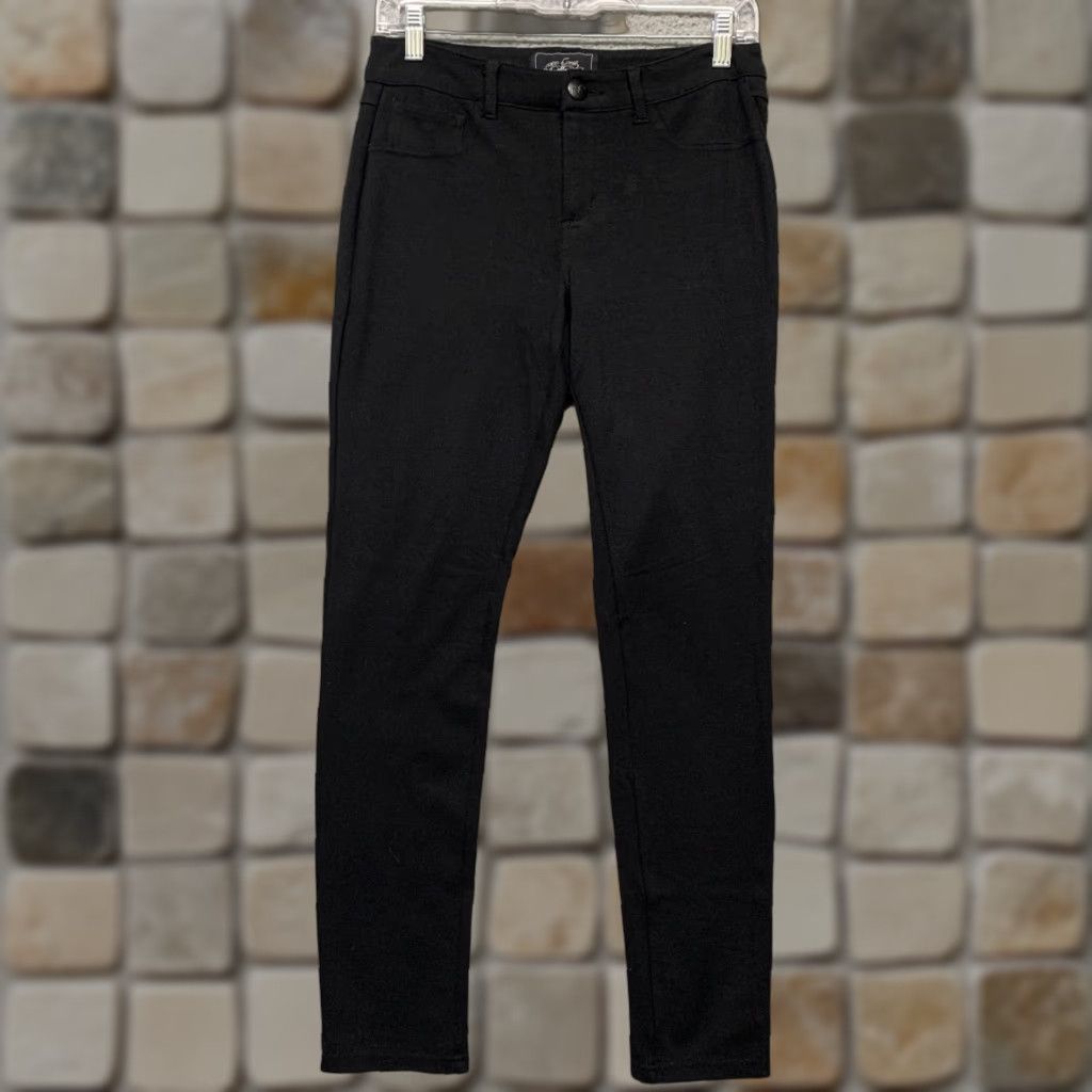 Vintage One 5 One Mid-Rise Black Dress Pants/Leggings Women's Size 8 Skinny 2 Pockets Size 30" / US 8 / IT 44 - 1 Thumbnail