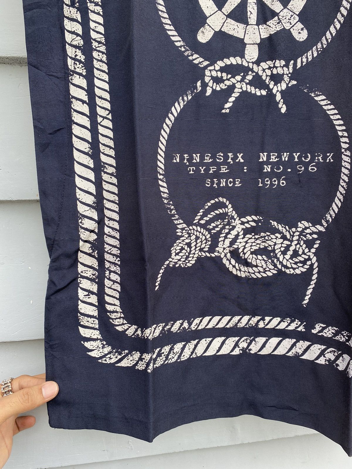 Vintage Ninesix Ny 96 Sailor Rope Design Dress Japanese Style Size ONE SIZE - 6 Thumbnail