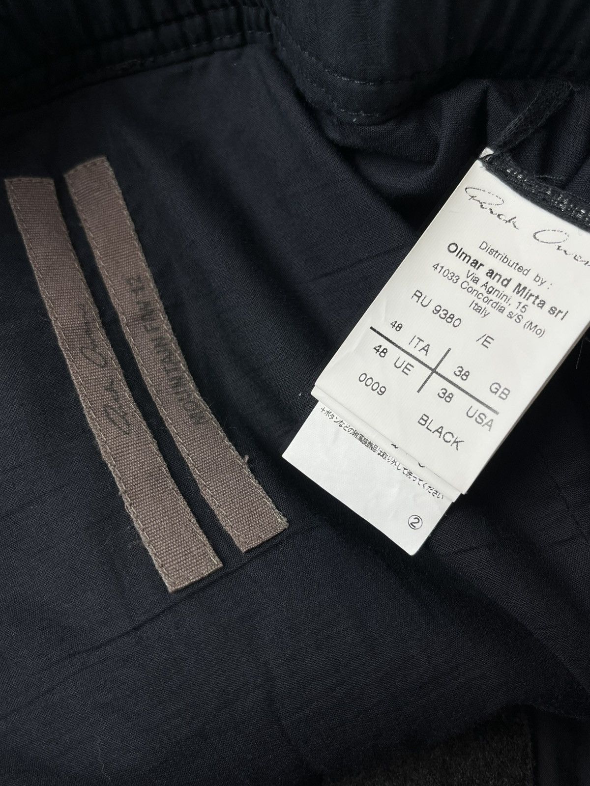 Rick Owens FW12 Rick Owens Mountain Wool Drawstring Drop Crotch Pants Size US 32 / EU 48 - 7 Thumbnail